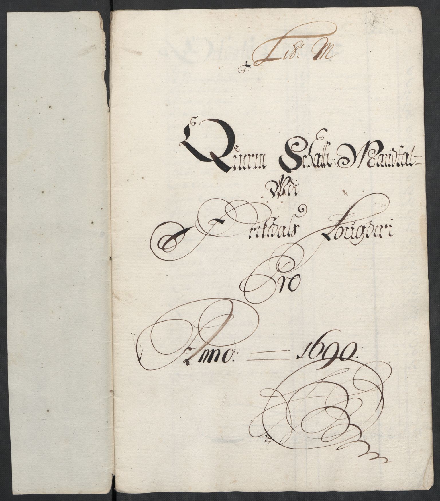 Rentekammeret inntil 1814, Reviderte regnskaper, Fogderegnskap, AV/RA-EA-4092/R58/L3936: Fogderegnskap Orkdal, 1689-1690, p. 414