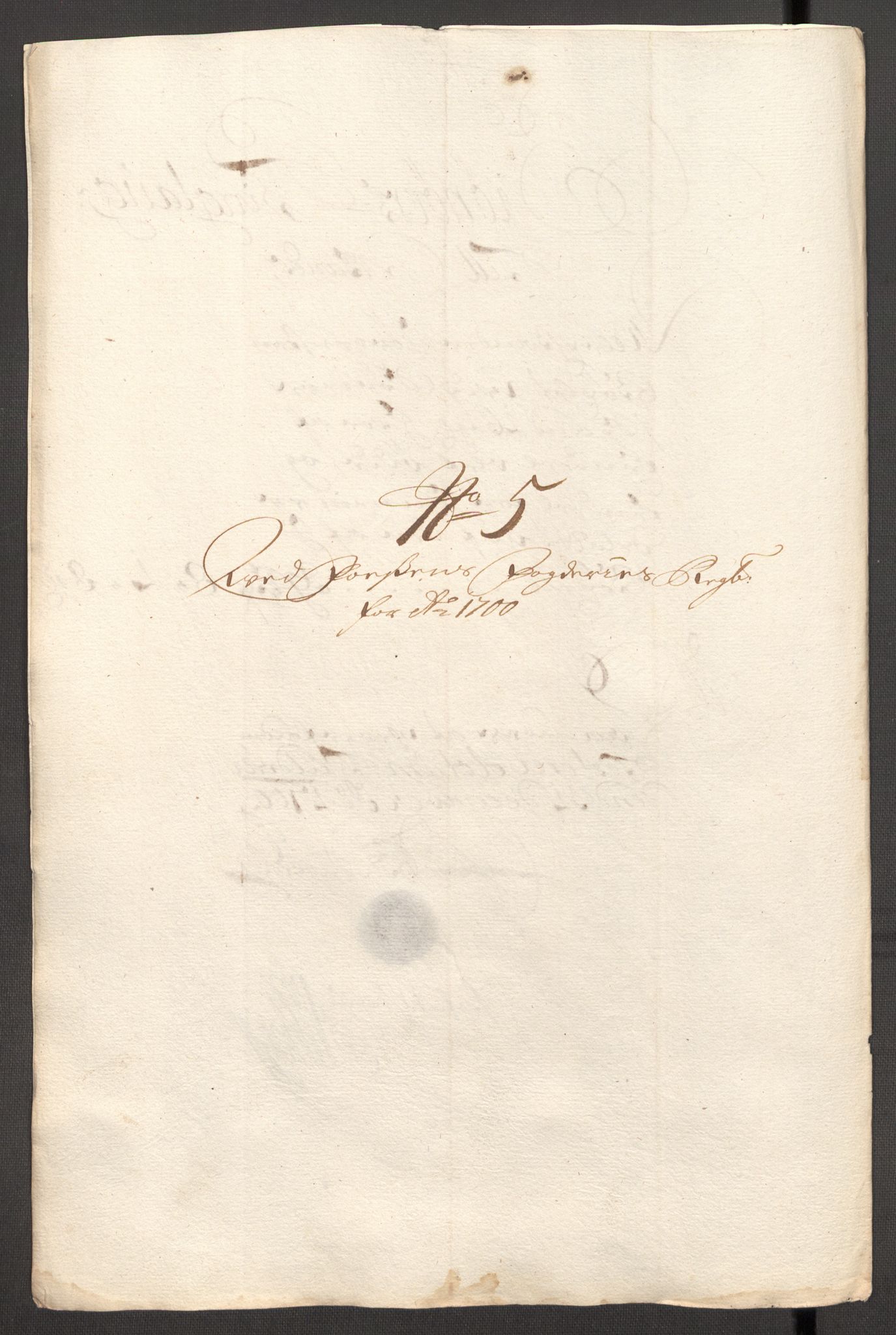 Rentekammeret inntil 1814, Reviderte regnskaper, Fogderegnskap, AV/RA-EA-4092/R57/L3854: Fogderegnskap Fosen, 1700-1701, p. 49