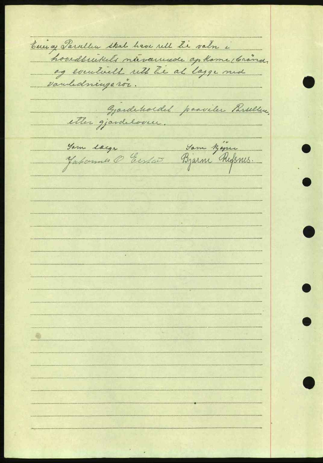 Nordre Sunnmøre sorenskriveri, AV/SAT-A-0006/1/2/2C/2Ca: Mortgage book no. A20a, 1945-1945, Diary no: : 835/1945