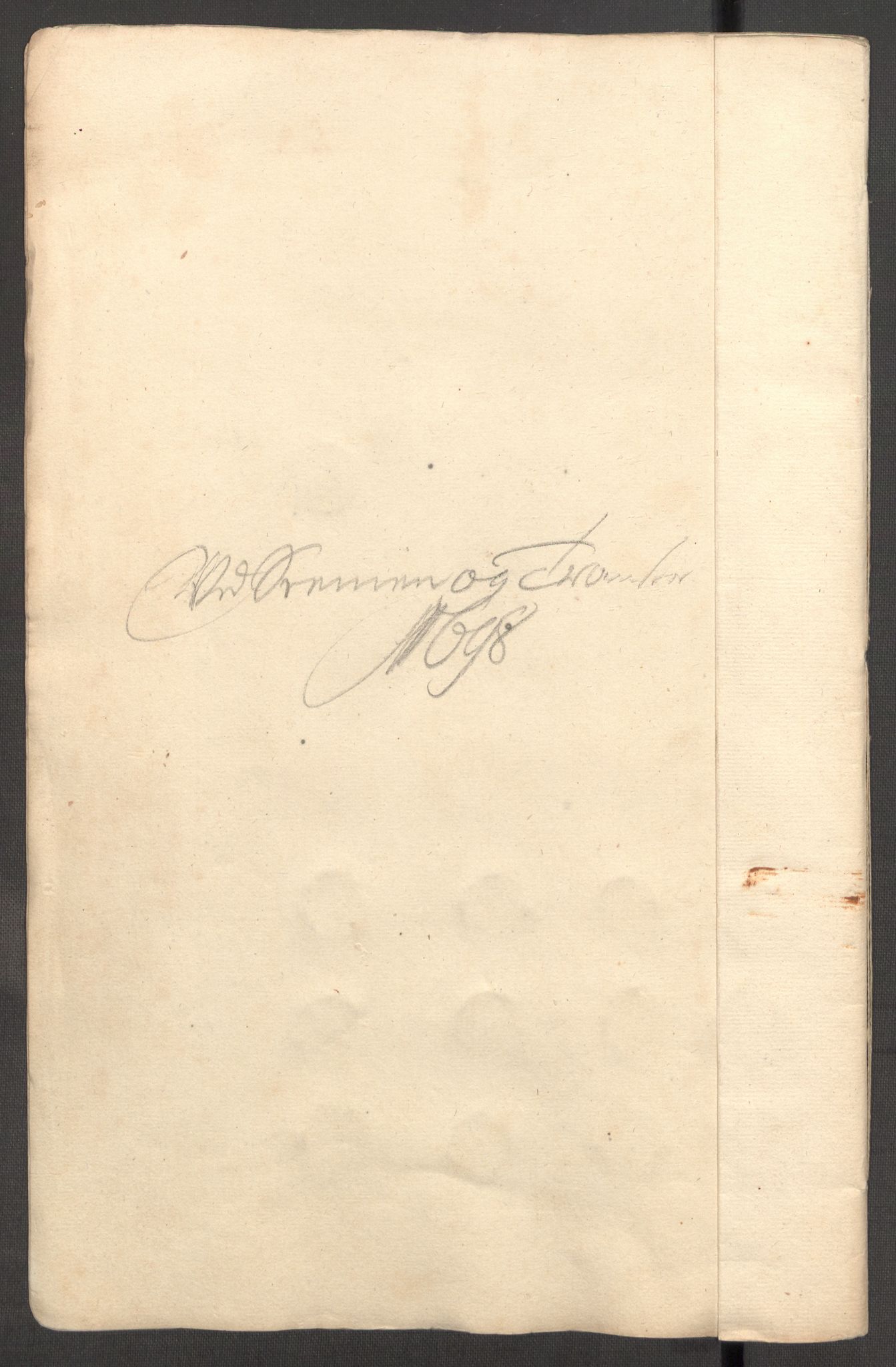 Rentekammeret inntil 1814, Reviderte regnskaper, Fogderegnskap, AV/RA-EA-4092/R68/L4754: Fogderegnskap Senja og Troms, 1697-1699, p. 196