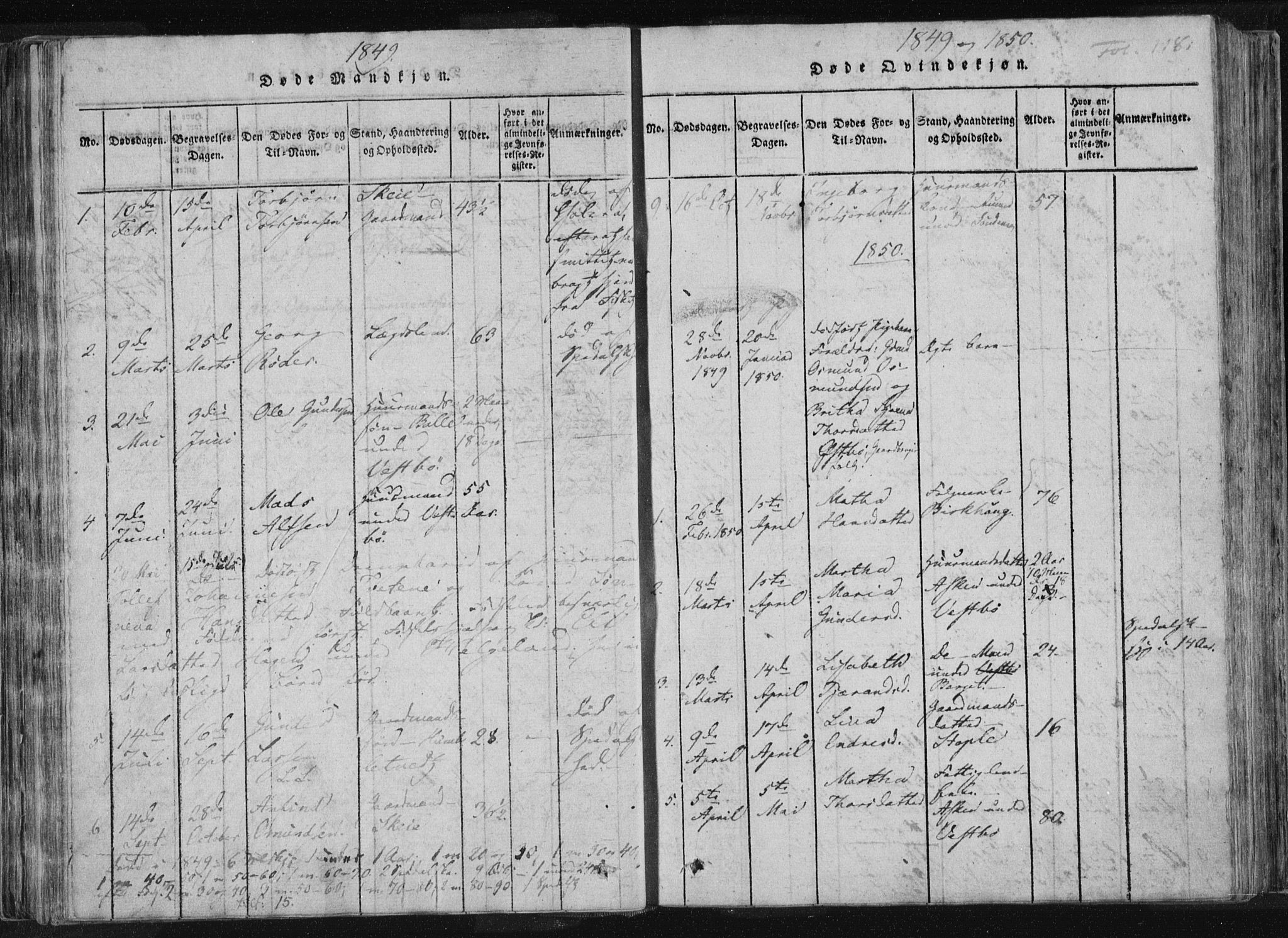 Vikedal sokneprestkontor, AV/SAST-A-101840/01/IV: Parish register (official) no. A 4, 1816-1850, p. 118