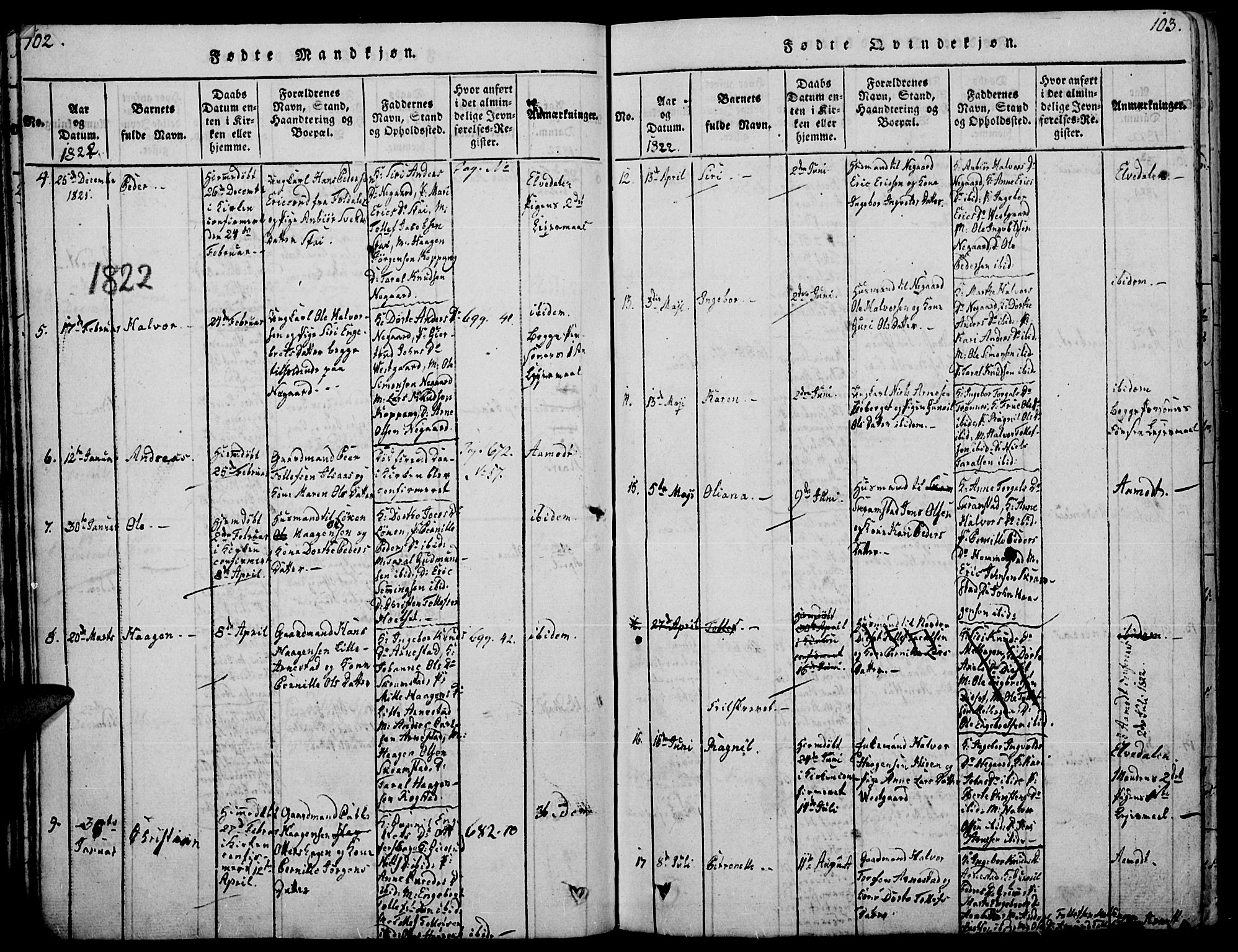 Åmot prestekontor, Hedmark, AV/SAH-PREST-056/H/Ha/Haa/L0005: Parish register (official) no. 5, 1815-1841, p. 102-103