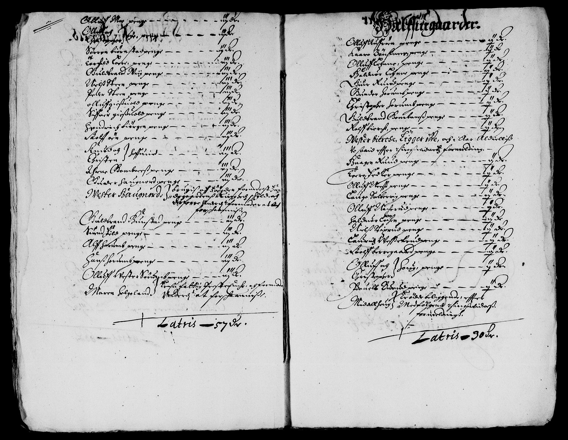 Rentekammeret inntil 1814, Reviderte regnskaper, Lensregnskaper, AV/RA-EA-5023/R/Rb/Rba/L0244: Akershus len, 1657