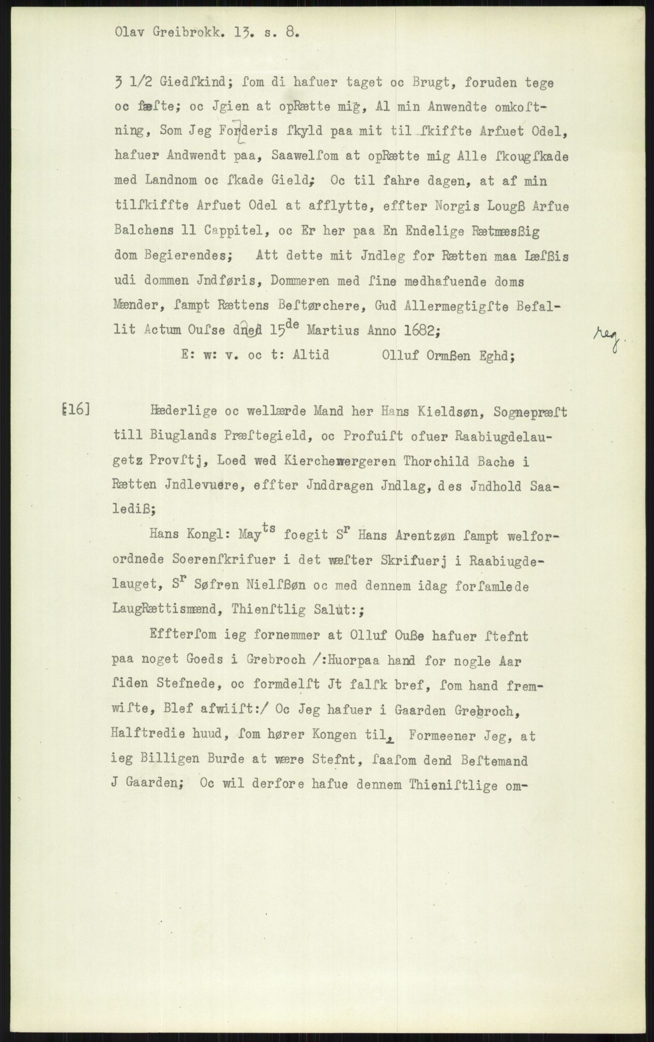 Samlinger til kildeutgivelse, Diplomavskriftsamlingen, AV/RA-EA-4053/H/Ha, p. 1523