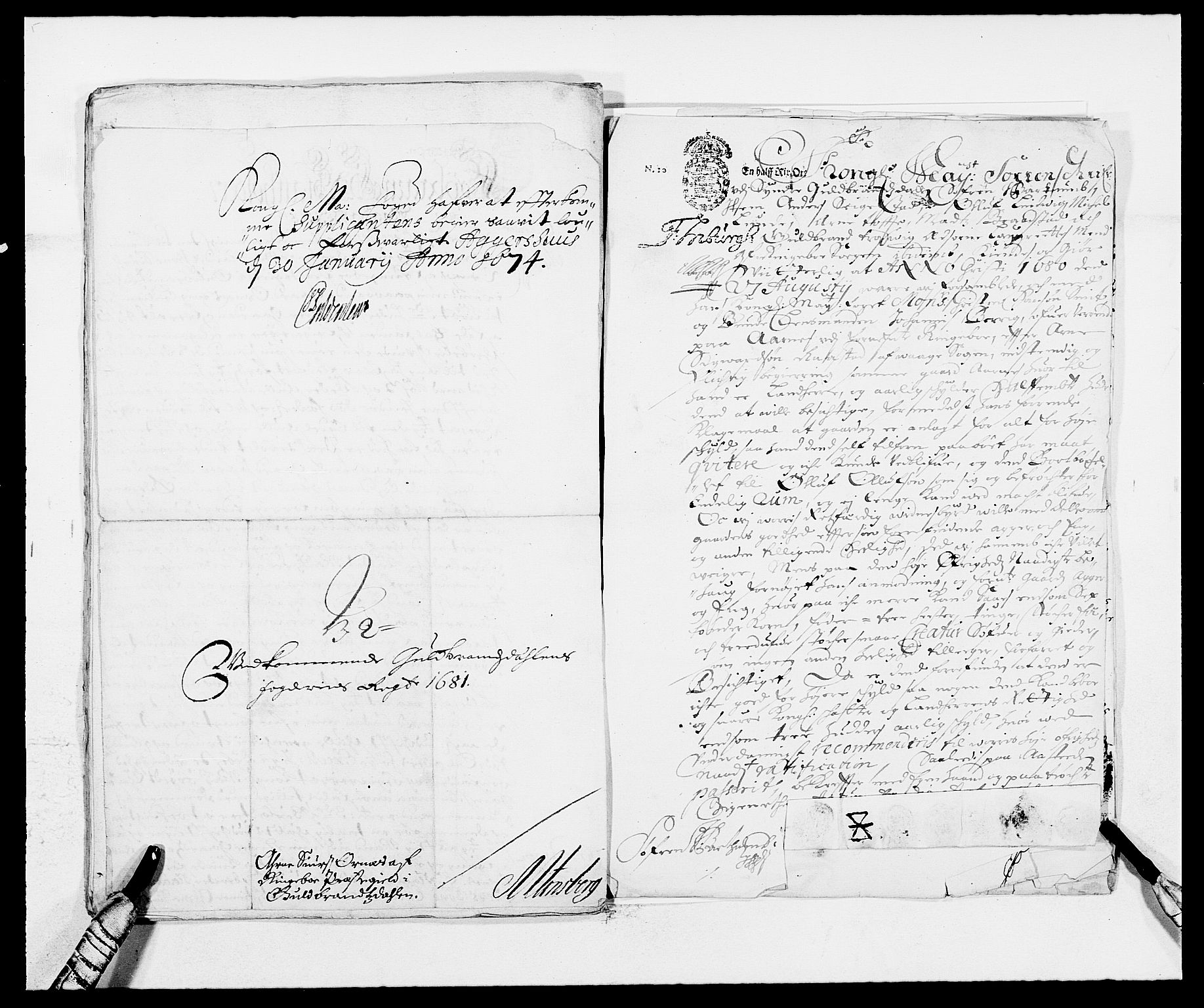 Rentekammeret inntil 1814, Reviderte regnskaper, Fogderegnskap, AV/RA-EA-4092/R17/L1156: Fogderegnskap Gudbrandsdal, 1681, p. 175