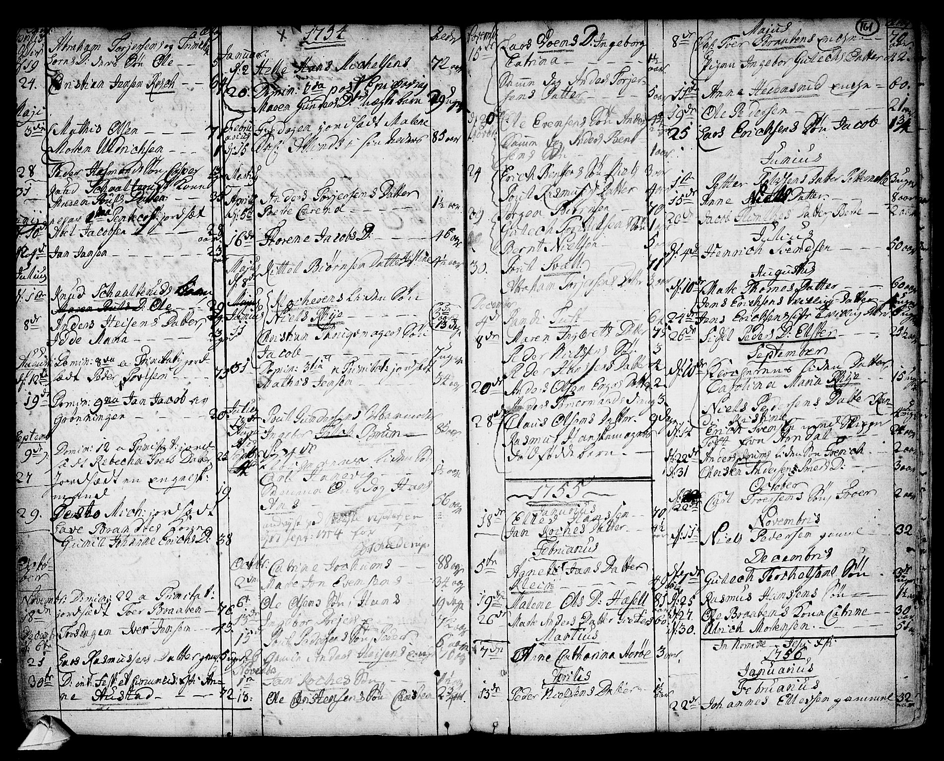 Strømsø kirkebøker, AV/SAKO-A-246/F/Fb/L0002: Parish register (official) no. II 2, 1739-1814, p. 161