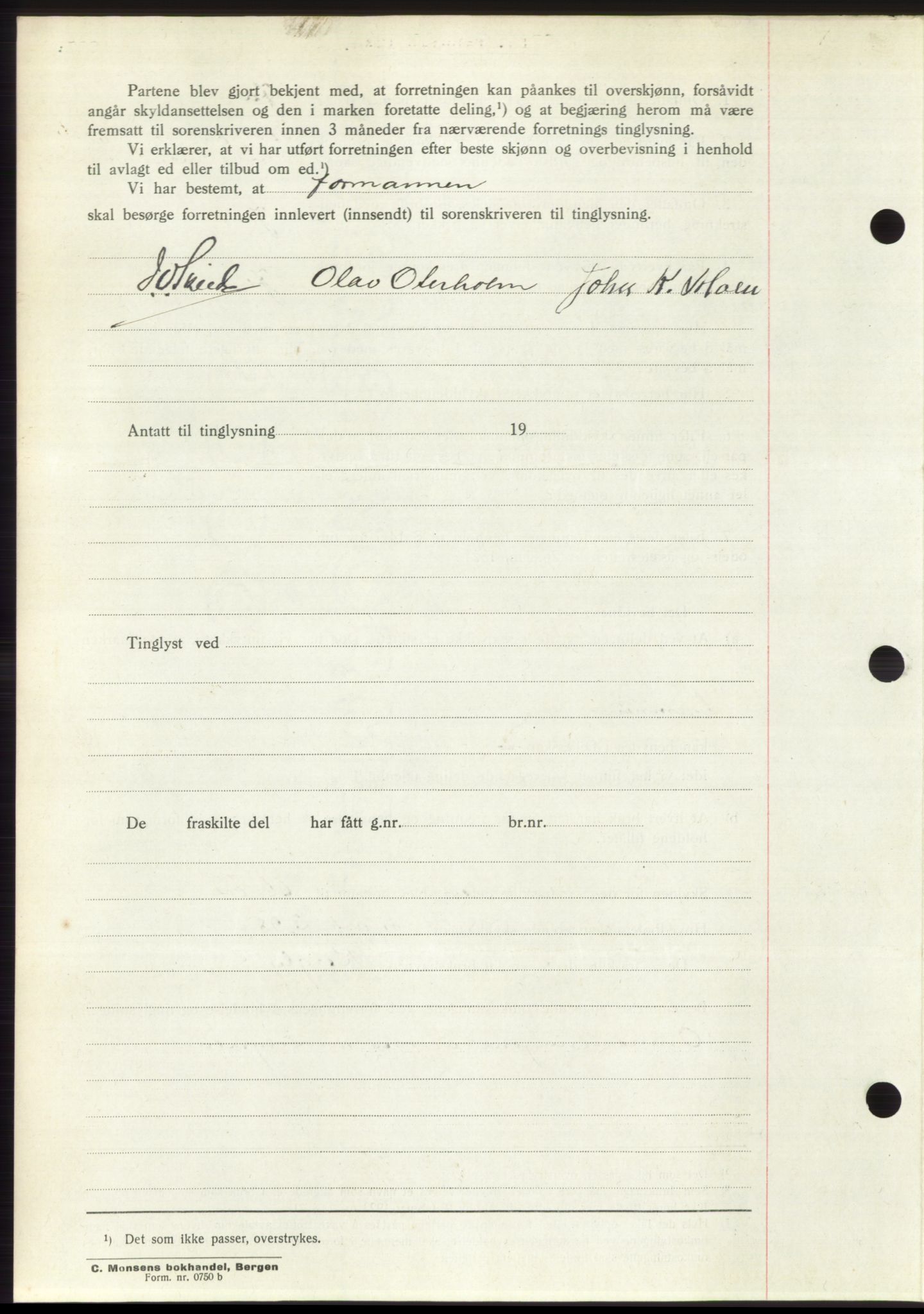 Romsdal sorenskriveri, AV/SAT-A-4149/1/2/2C/L0066: Mortgage book no. 60, 1934-1935, Deed date: 15.02.1935