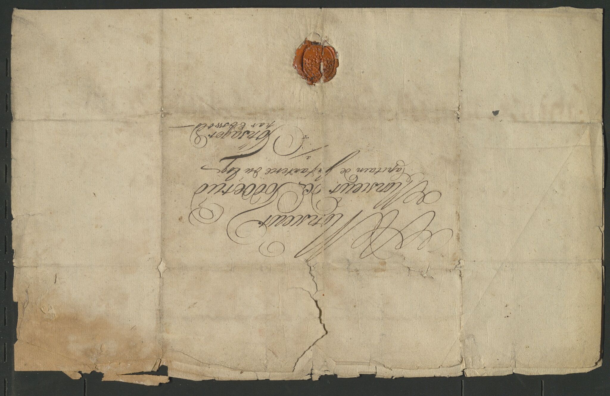 Åker i Vang, Hedmark, og familien Todderud, AV/SAH-ARK-010/E/Ea/L0001: Korrespondanse ordnet kronologisk, 1721-1772, p. 6