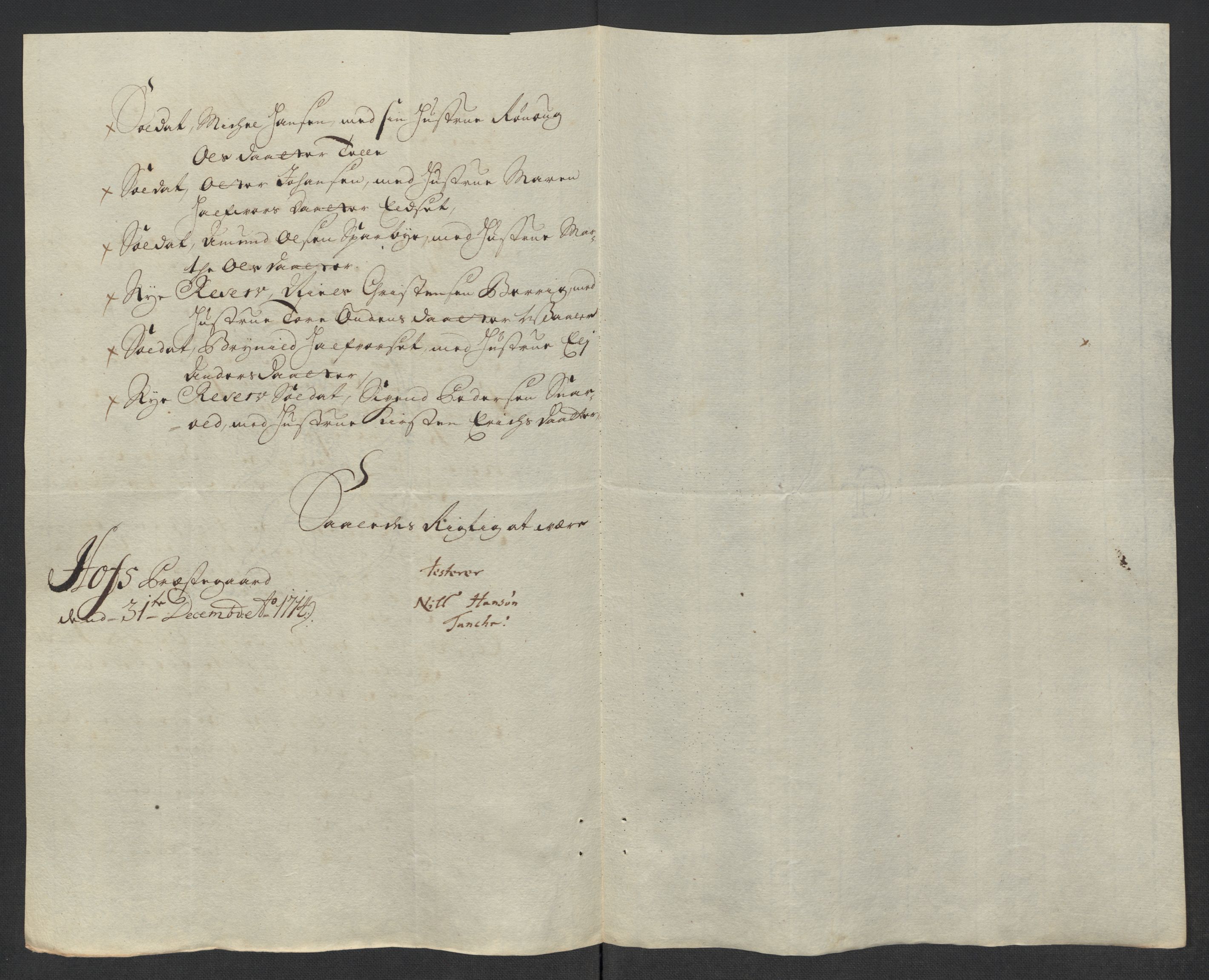 Rentekammeret inntil 1814, Reviderte regnskaper, Fogderegnskap, AV/RA-EA-4092/R13/L0852: Fogderegnskap Solør, Odal og Østerdal, 1714, p. 204