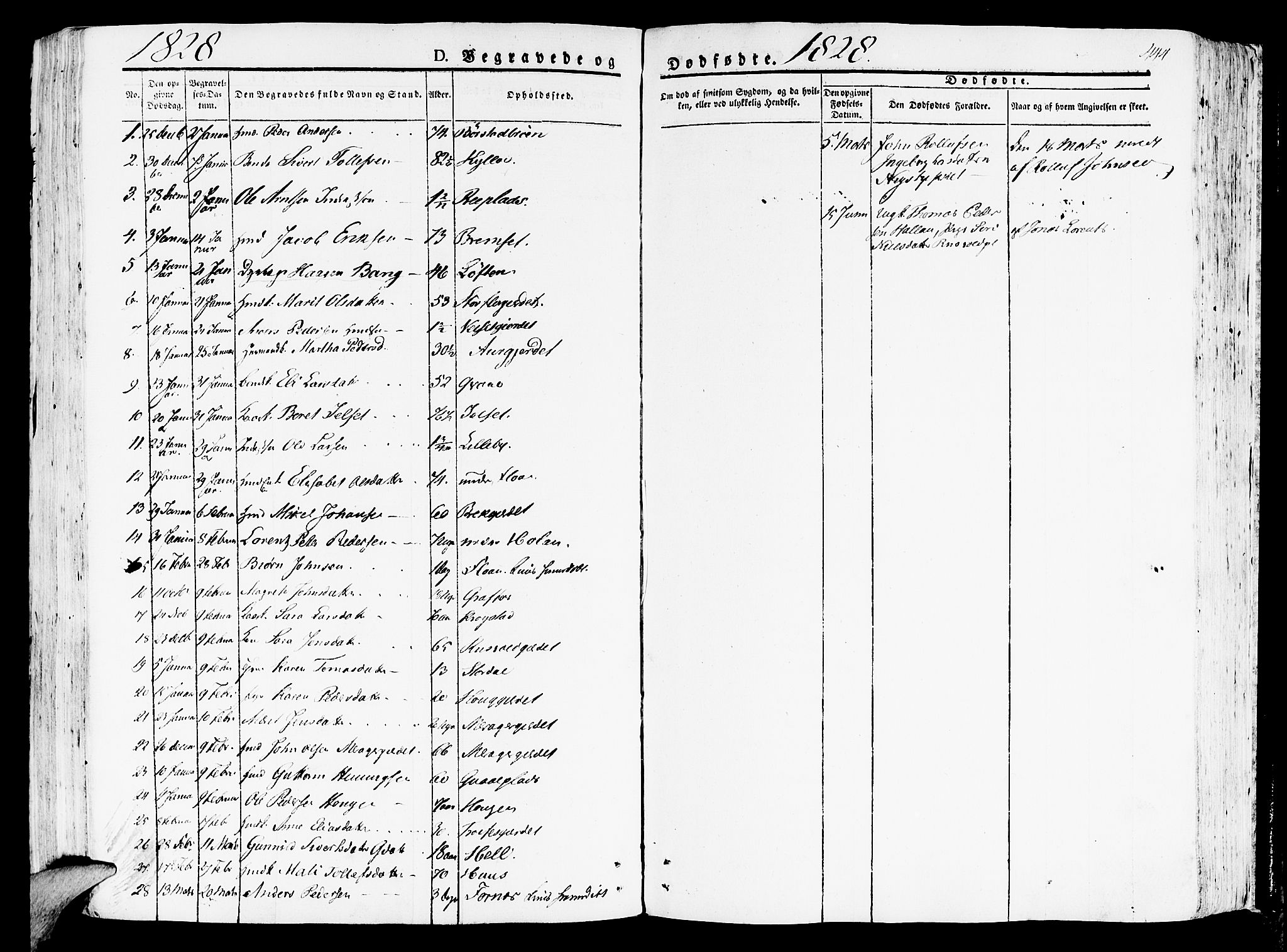 Ministerialprotokoller, klokkerbøker og fødselsregistre - Nord-Trøndelag, SAT/A-1458/709/L0070: Parish register (official) no. 709A10, 1820-1832, p. 444