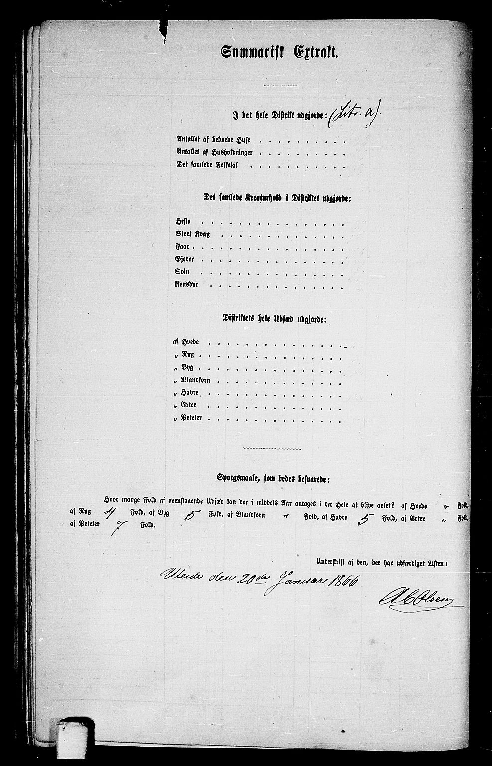 RA, 1865 census for Hamarøy, 1865, p. 40