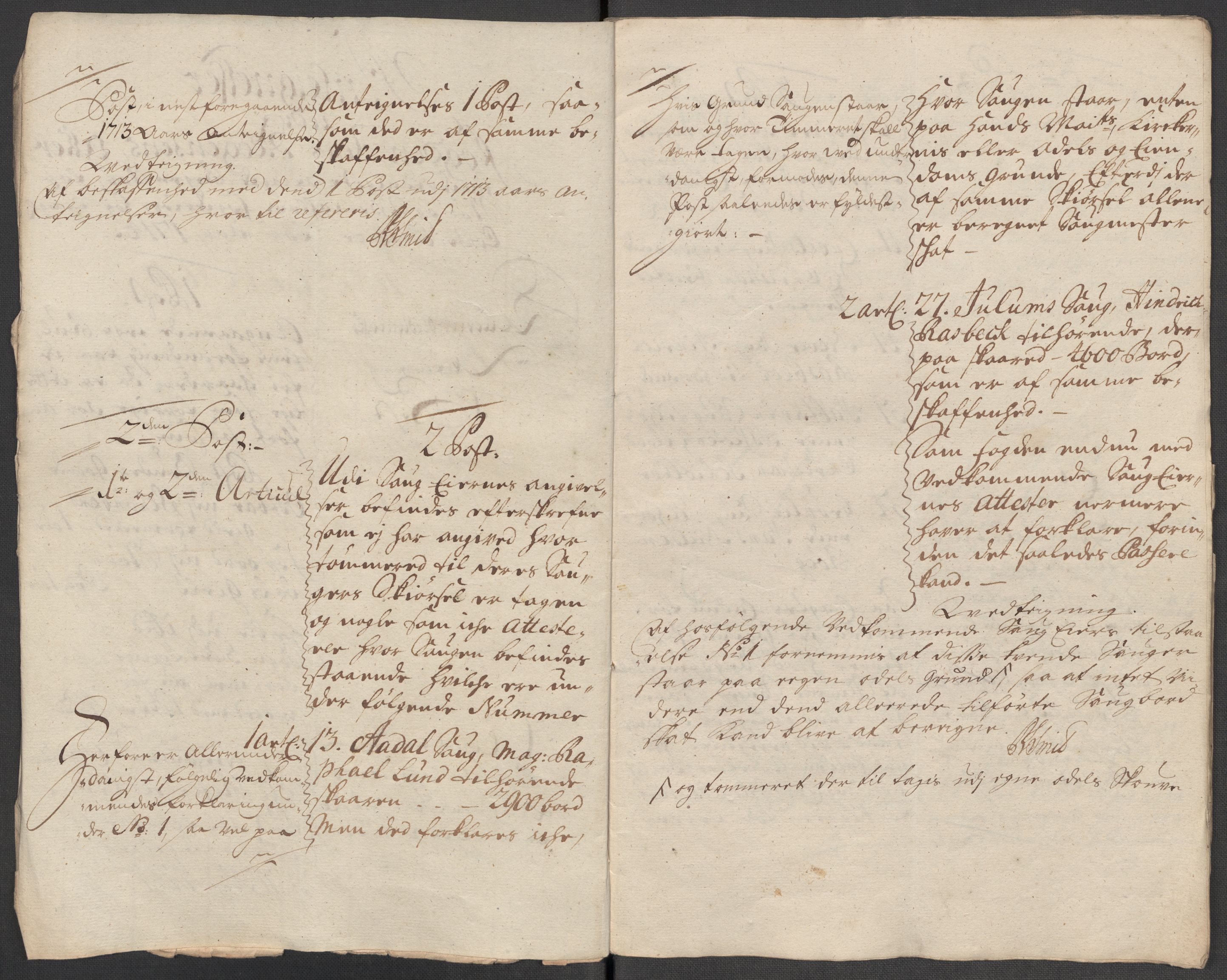 Rentekammeret inntil 1814, Reviderte regnskaper, Fogderegnskap, AV/RA-EA-4092/R62/L4204: Fogderegnskap Stjørdal og Verdal, 1714, p. 325