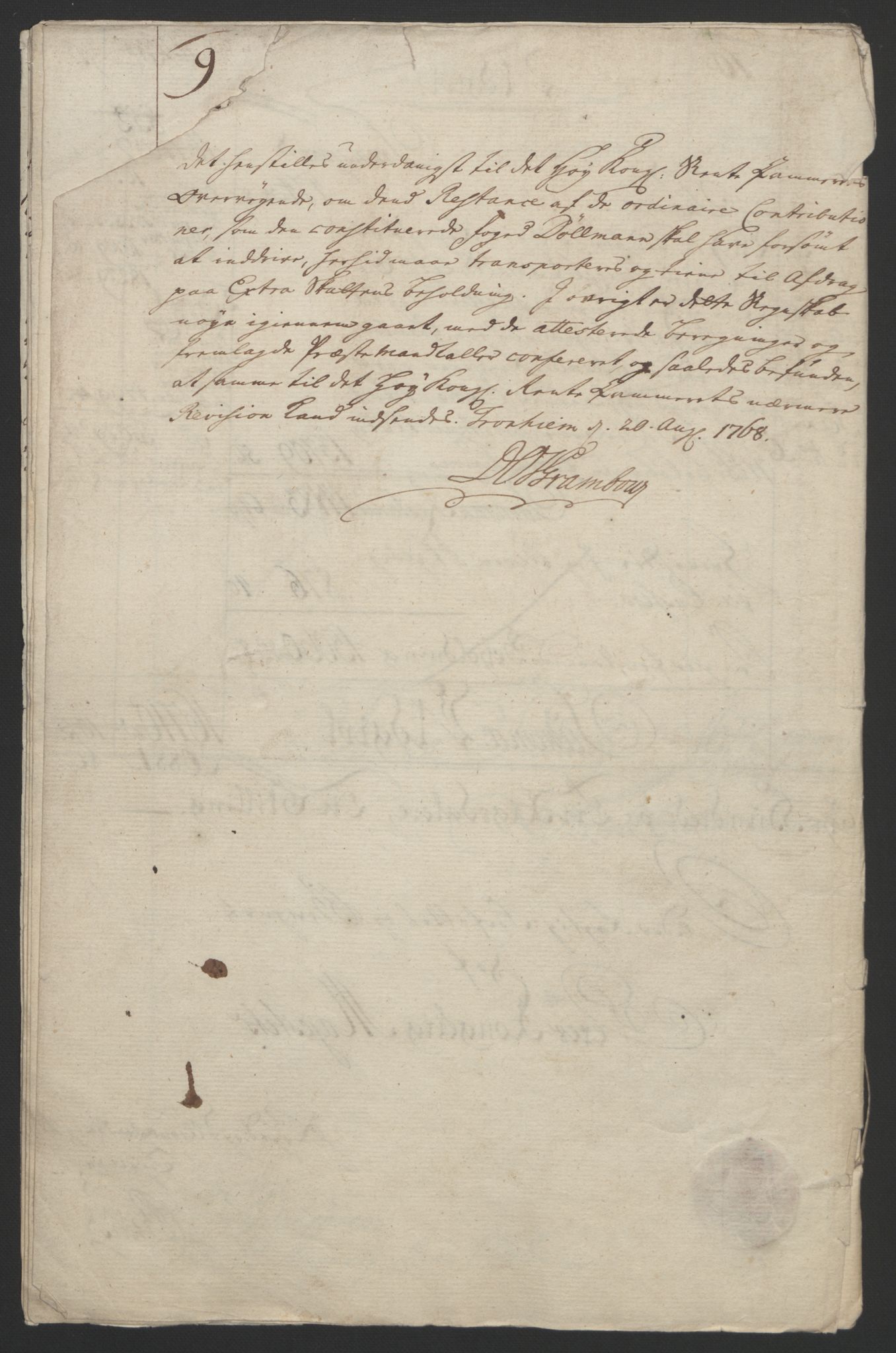 Rentekammeret inntil 1814, Reviderte regnskaper, Fogderegnskap, AV/RA-EA-4092/R60/L4094: Ekstraskatten Orkdal og Gauldal, 1762-1765, p. 227