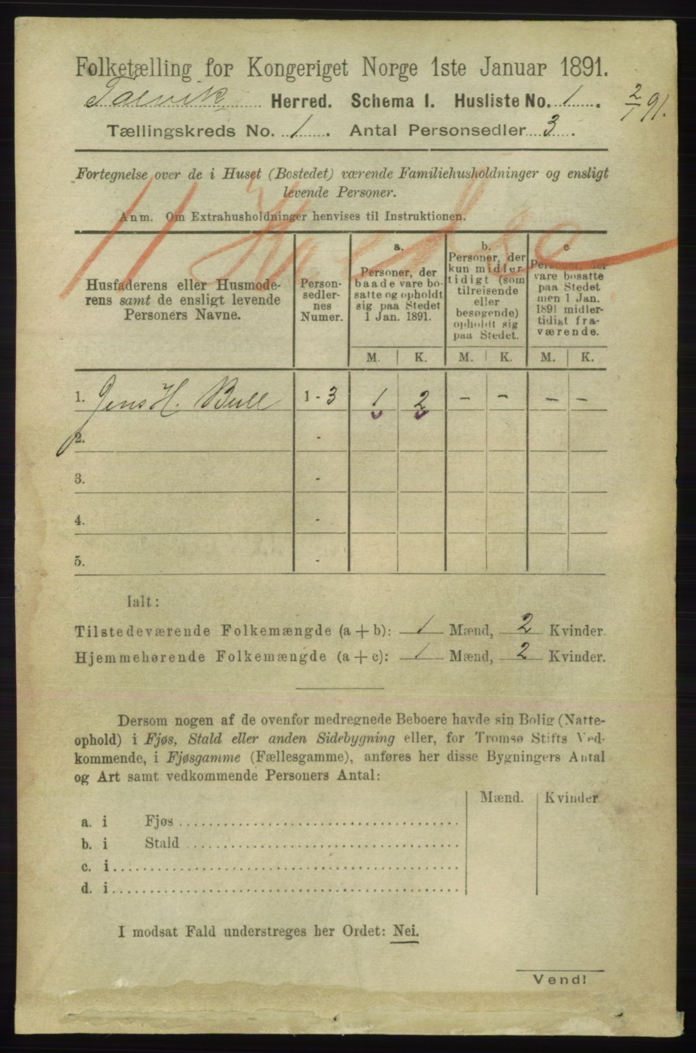 RA, 1891 census for 2013 Talvik, 1891, p. 32