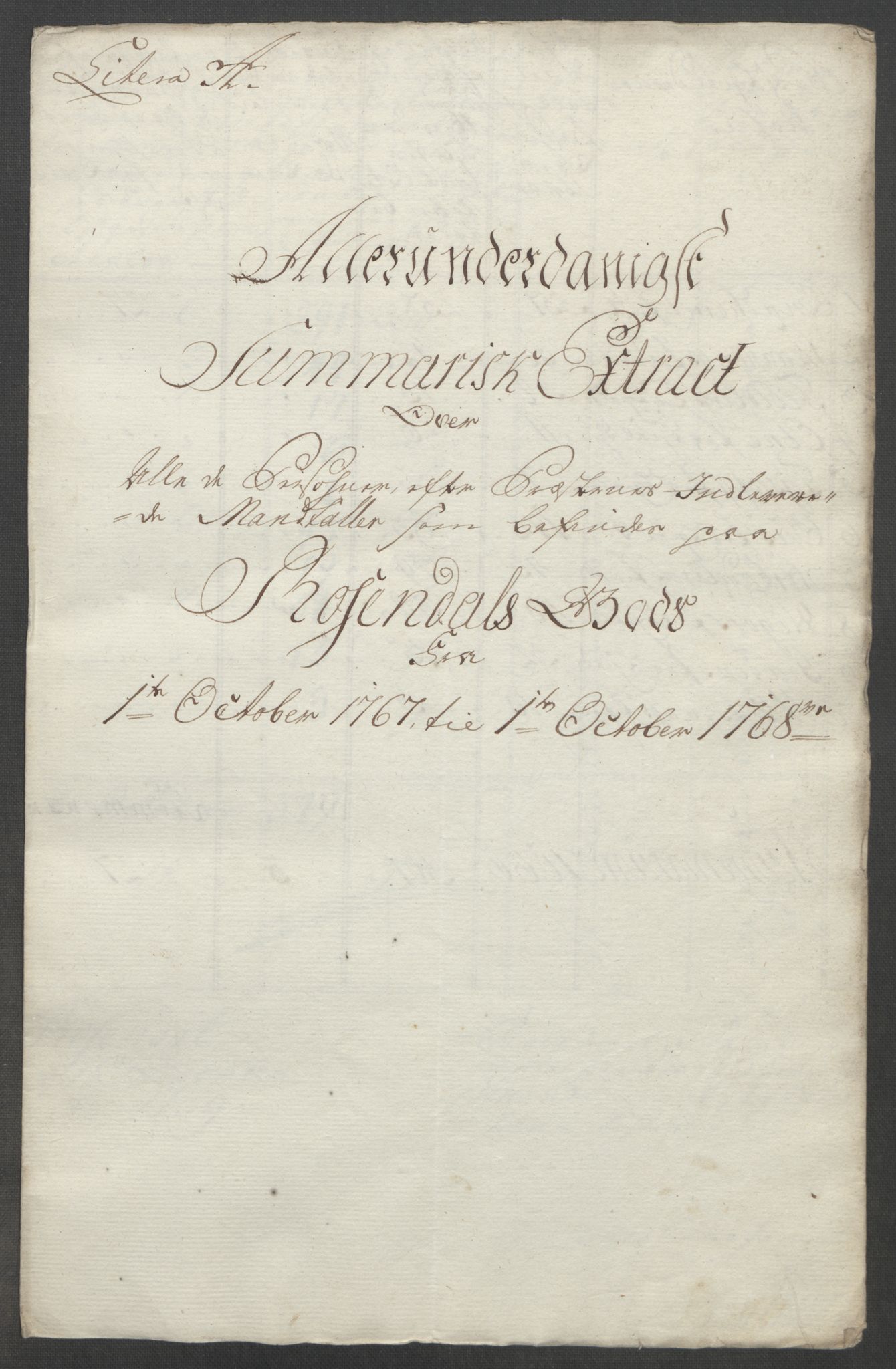 Rentekammeret inntil 1814, Reviderte regnskaper, Fogderegnskap, RA/EA-4092/R49/L3157: Ekstraskatten Rosendal Baroni, 1762-1772, p. 212