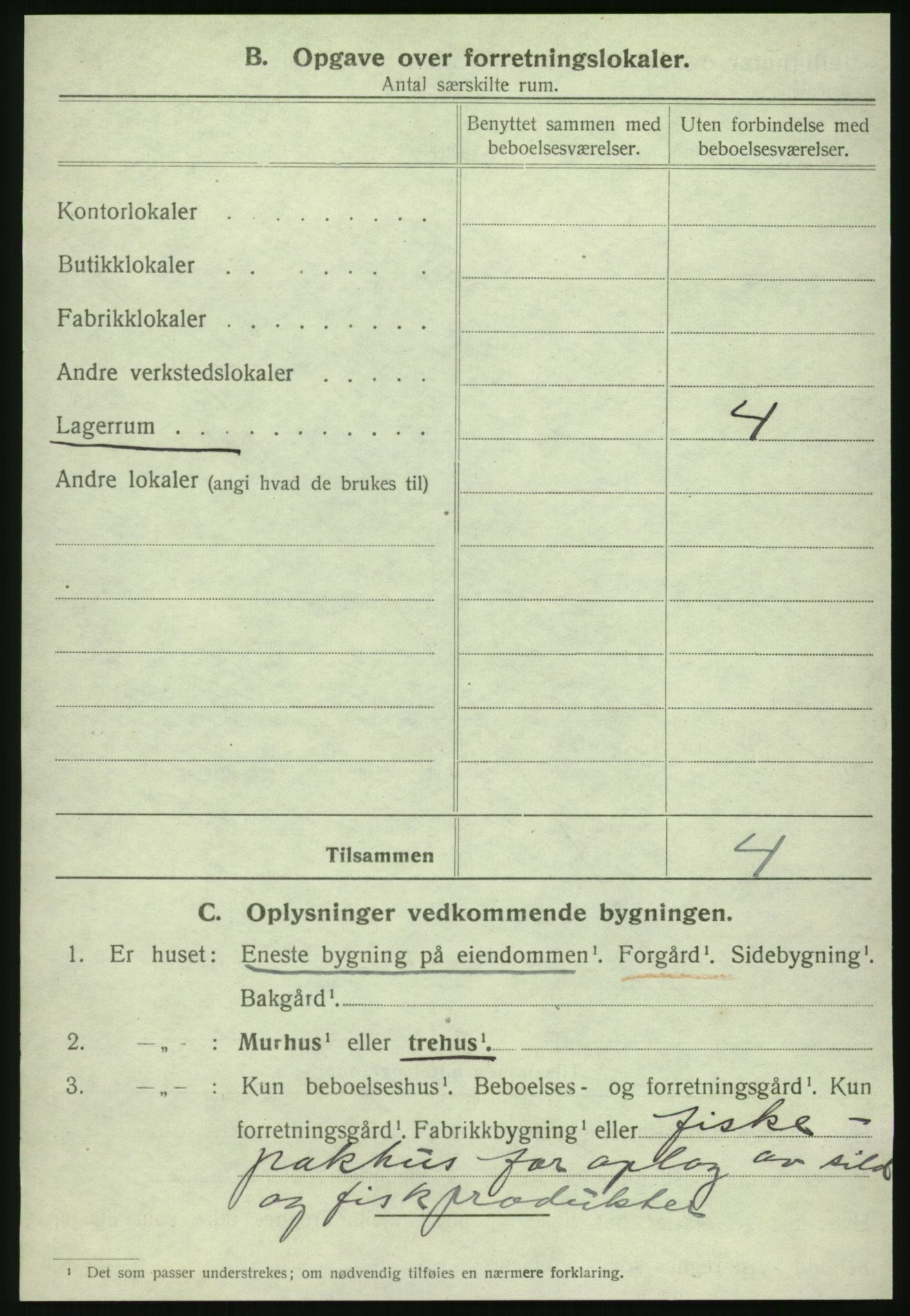 SAT, 1920 census for Kristiansund, 1920, p. 208