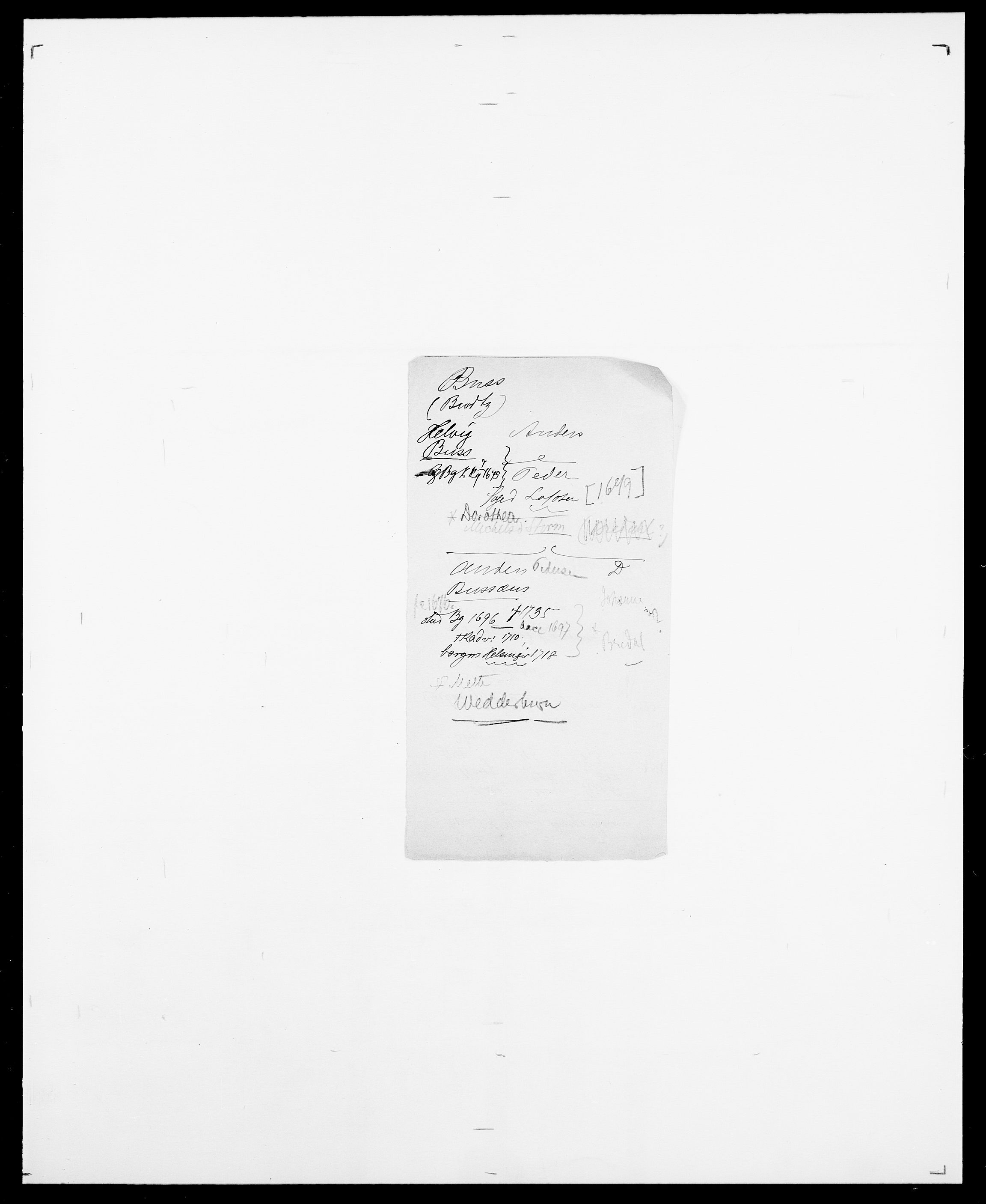 Delgobe, Charles Antoine - samling, AV/SAO-PAO-0038/D/Da/L0007: Buaas - Caphengst, p. 481