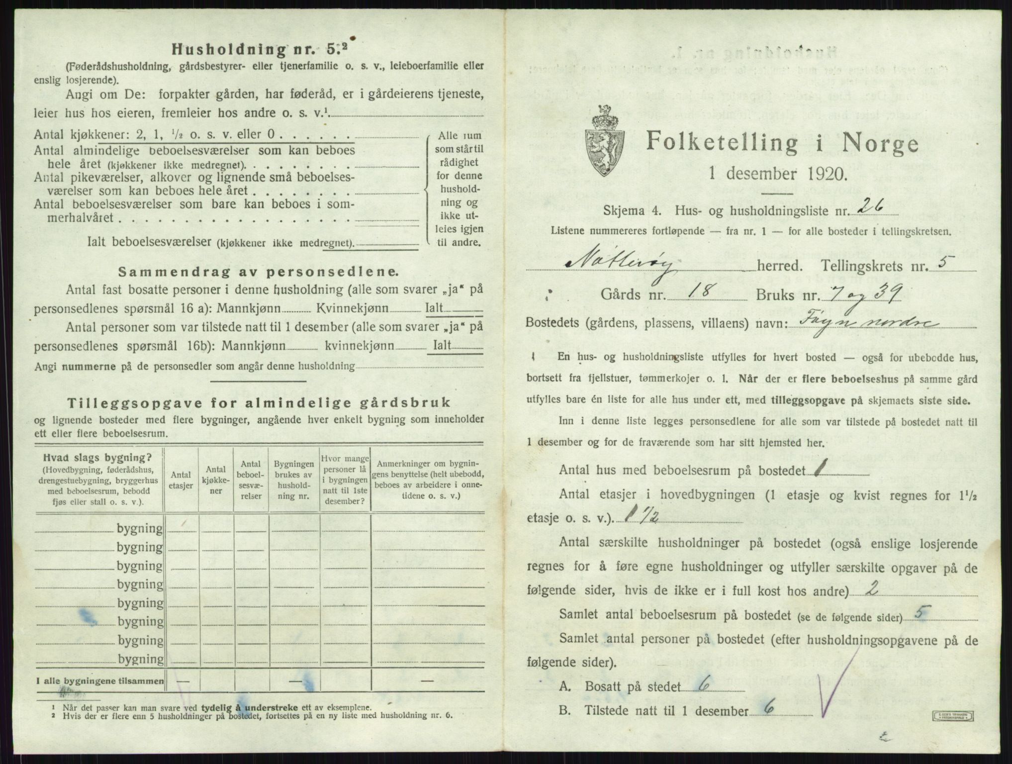 SAKO, 1920 census for Nøtterøy, 1920, p. 922