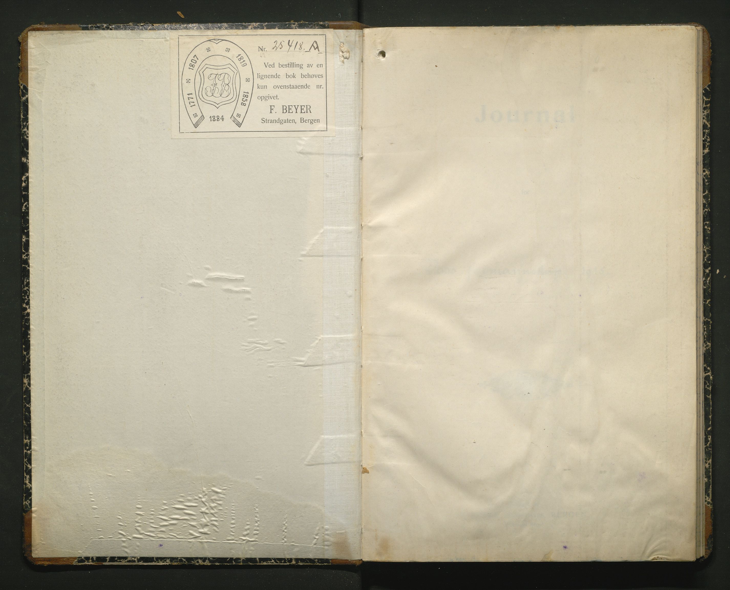 Voss kommune. Formannskapet, IKAH/1235-021/C/Ca/L0009: Postjournal, 1915-1916