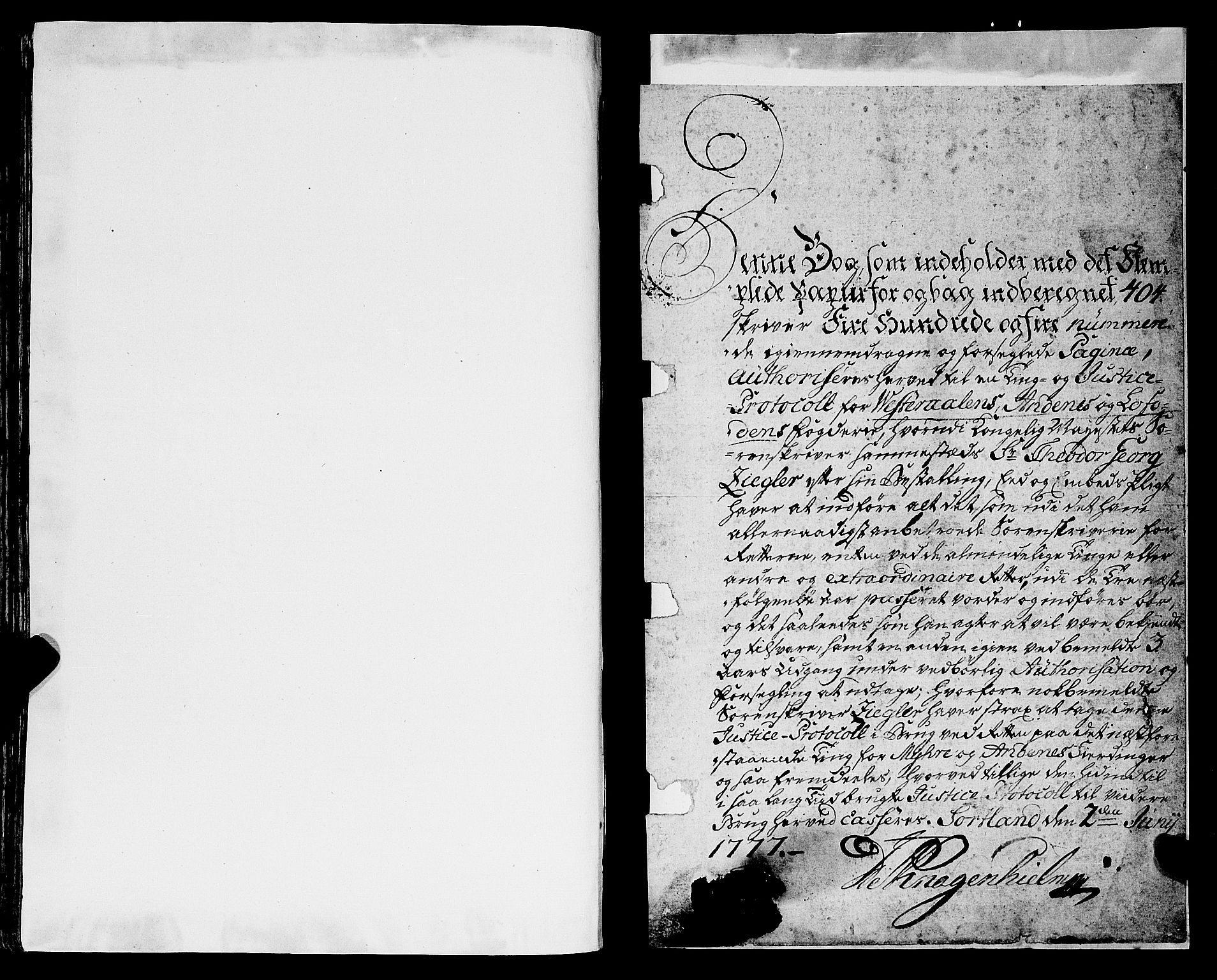 Vesterålen sorenskriveri, SAT/A-4180/1/1/1A/L0008: Tingbok, 1777-1781, p. 404-405