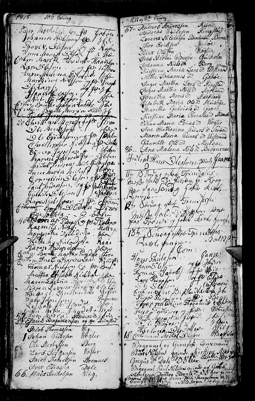 Kvæfjord sokneprestkontor, AV/SATØ-S-1323/G/Ga/Gab/L0001klokker: Parish register (copy) no. 1, 1806-1824