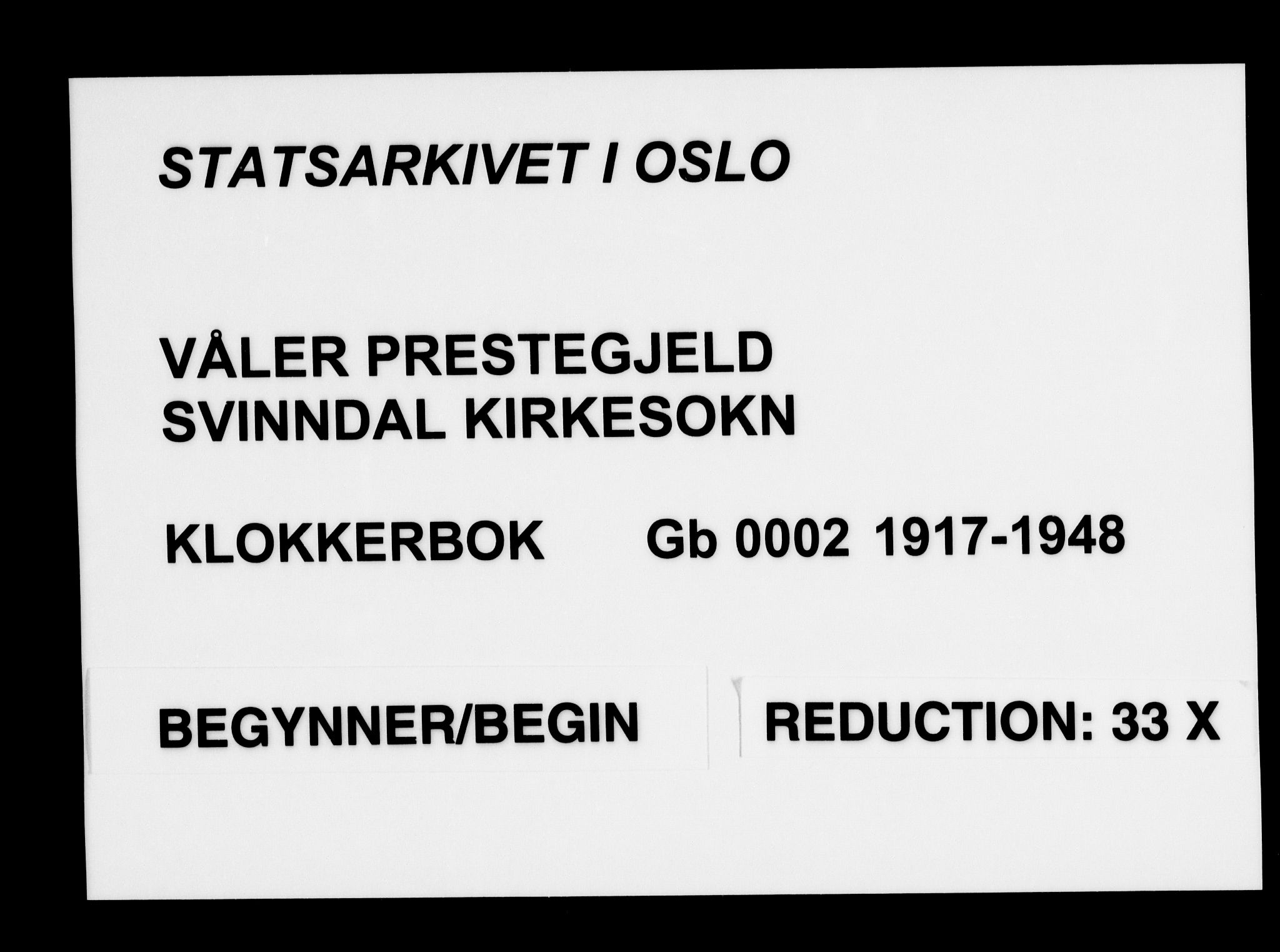 Våler prestekontor Kirkebøker, SAO/A-11083/G/Gb/L0002: Parish register (copy) no. II 2, 1917-1948