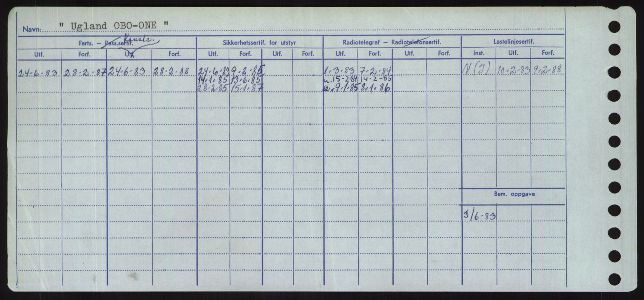 Sjøfartsdirektoratet med forløpere, Skipsmålingen, AV/RA-S-1627/H/Hd/L0040: Fartøy, U-Ve, p. 26