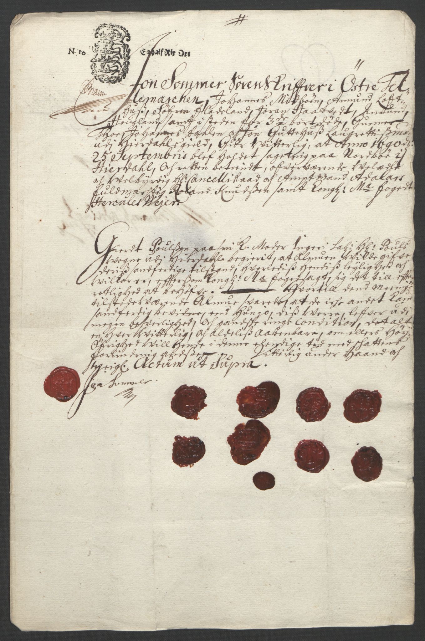 Rentekammeret inntil 1814, Reviderte regnskaper, Fogderegnskap, AV/RA-EA-4092/R35/L2091: Fogderegnskap Øvre og Nedre Telemark, 1690-1693, p. 26