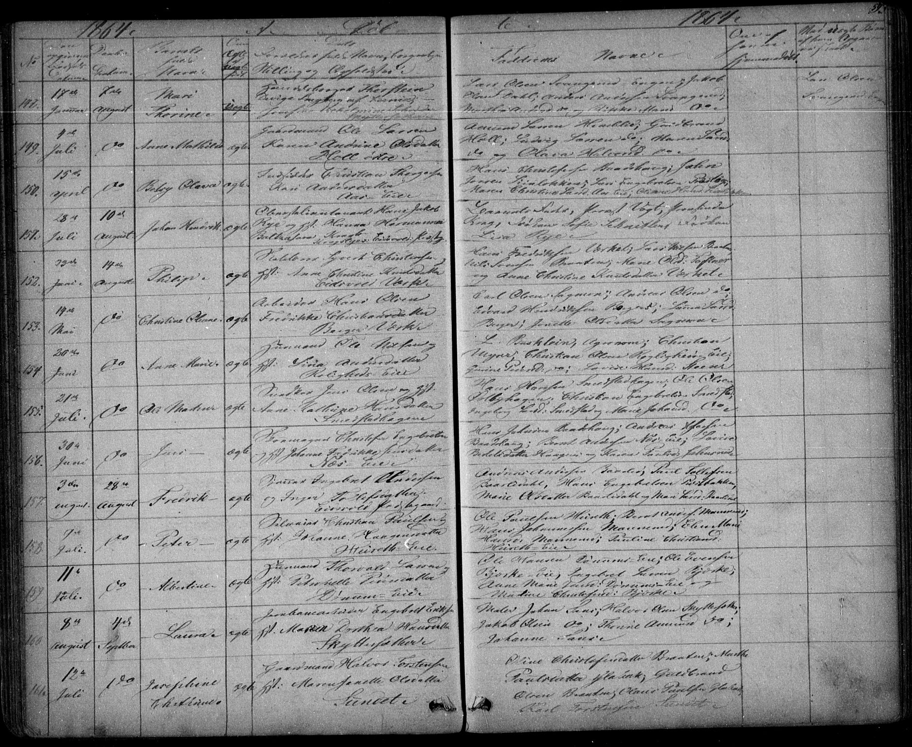 Eidsvoll prestekontor Kirkebøker, AV/SAO-A-10888/G/Ga/L0001: Parish register (copy) no. I 1, 1861-1866, p. 59