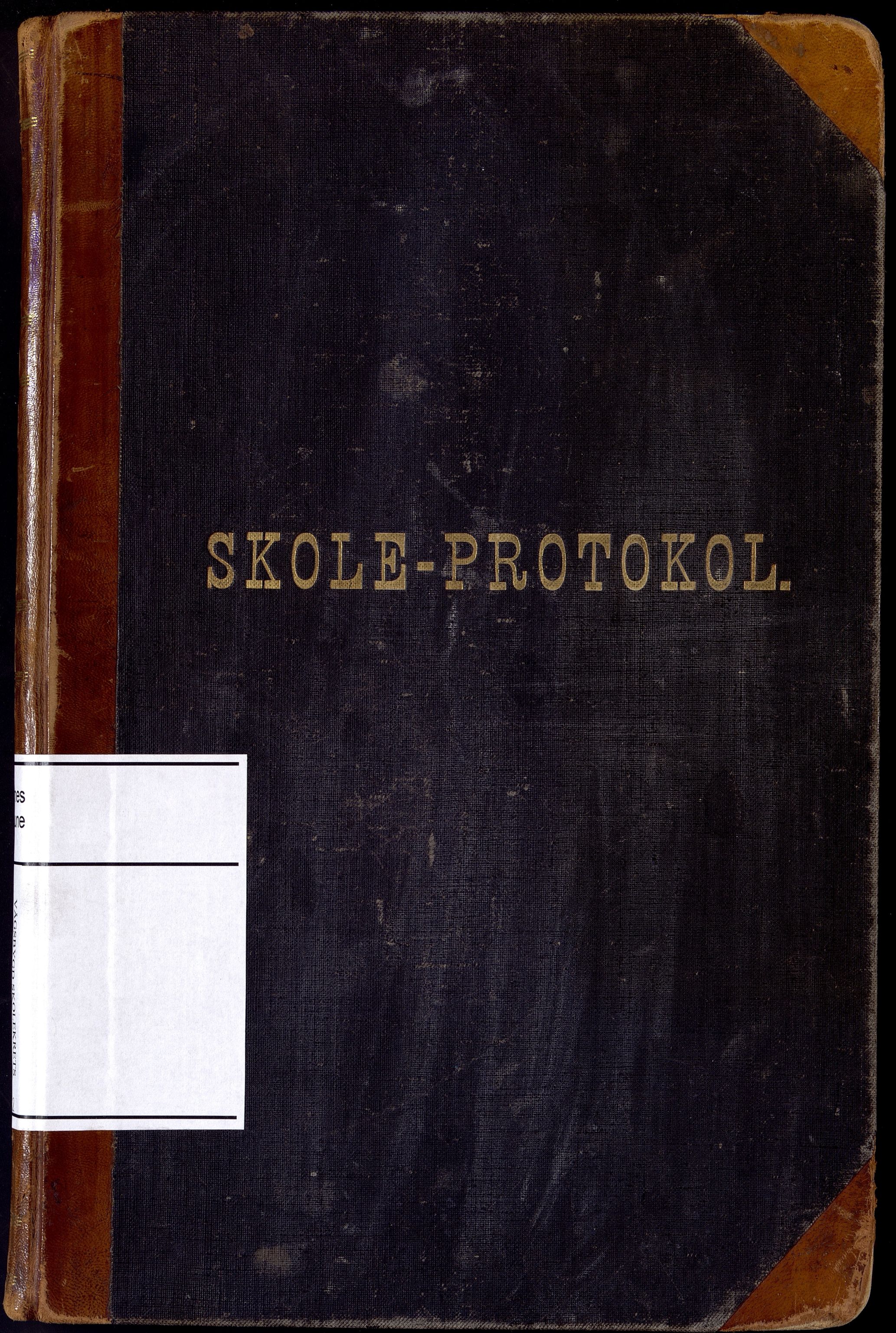 Oddernes kommune - Vågsbygd skolekrets, ARKSOR/1001OD554/H/Ha/L0002: Skoleprotokoll, 1891-1915