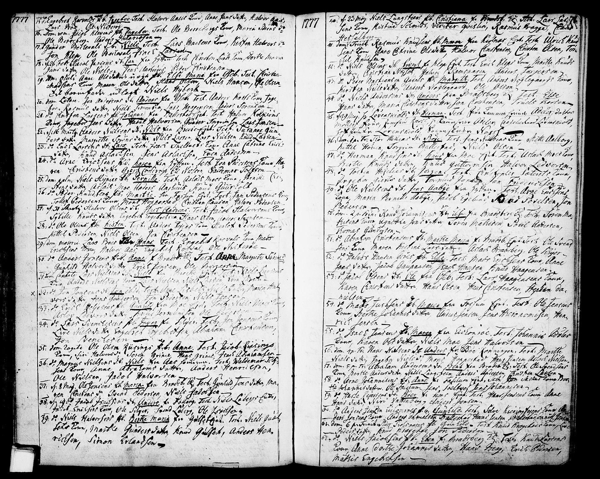 Gjerpen kirkebøker, SAKO/A-265/F/Fa/L0002: Parish register (official) no. I 2, 1747-1795, p. 78