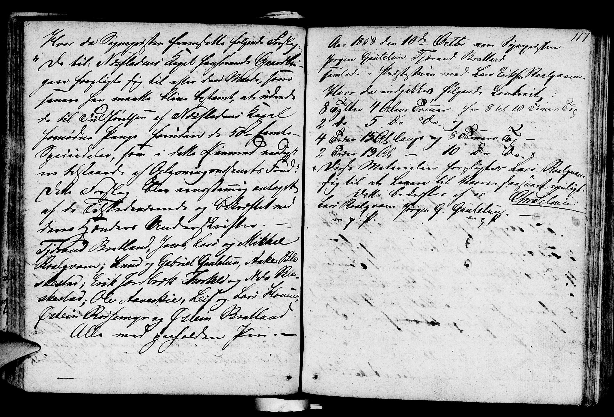 Suldal sokneprestkontor, AV/SAST-A-101845/01/IV/L0004: Parish register (official) no. A 4, 1800-1816, p. 117