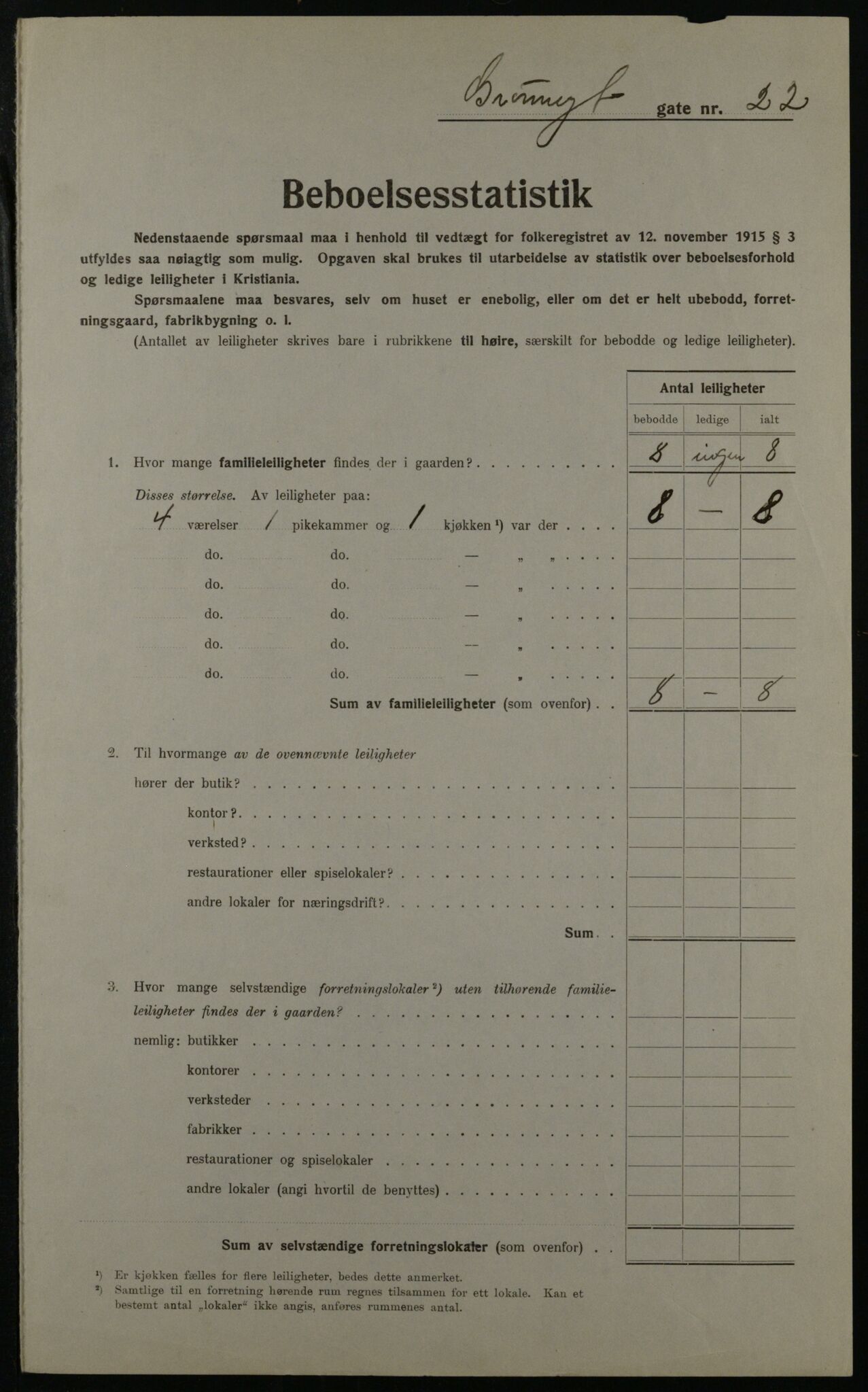 OBA, Municipal Census 1923 for Kristiania, 1923, p. 36266