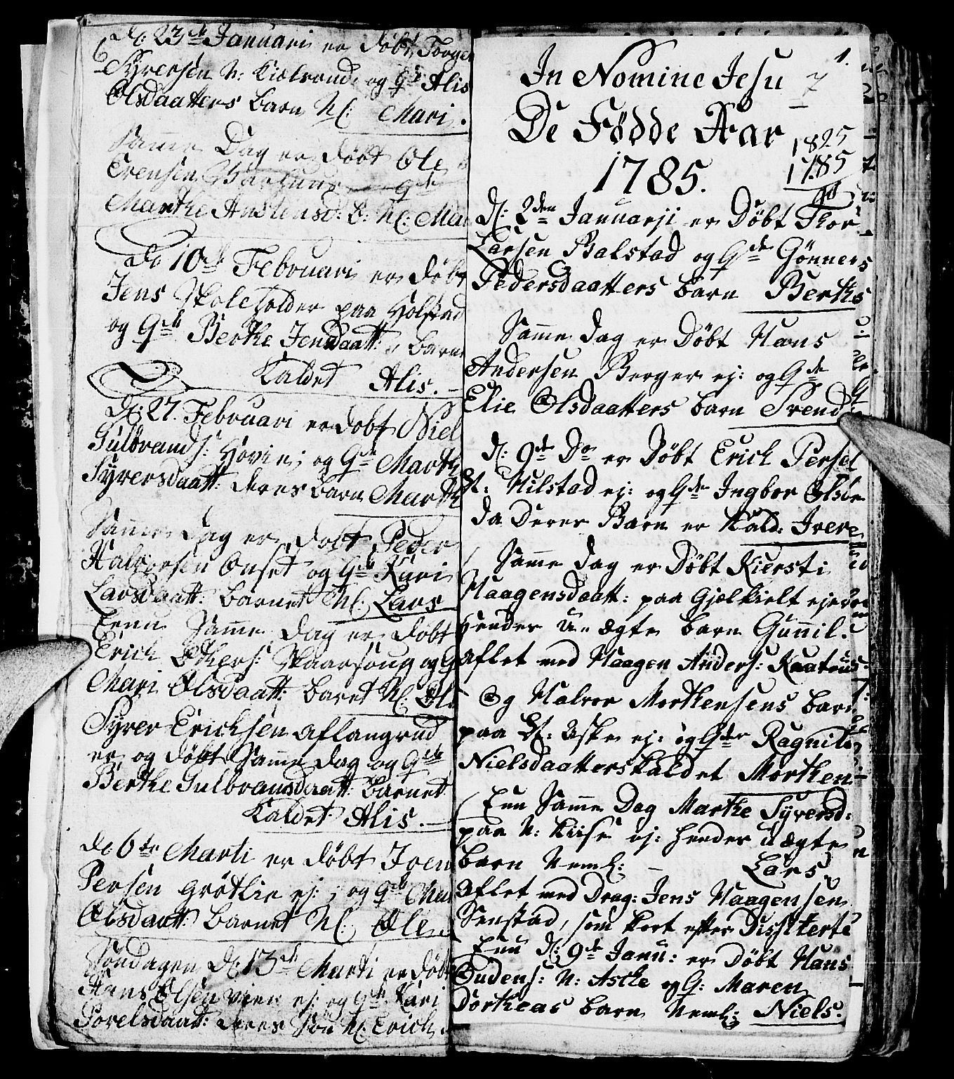 Nes prestekontor, Hedmark, AV/SAH-PREST-020/L/La/L0002: Parish register (copy) no. 2, 1785-1813, p. 6-7