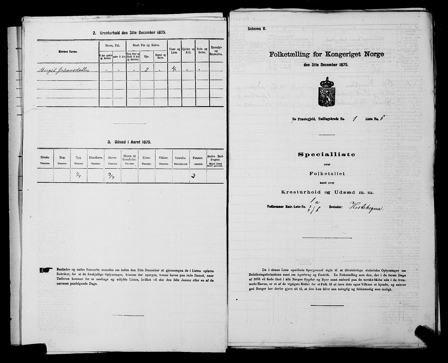 SAKO, 1875 census for 0821P Bø, 1875, p. 47