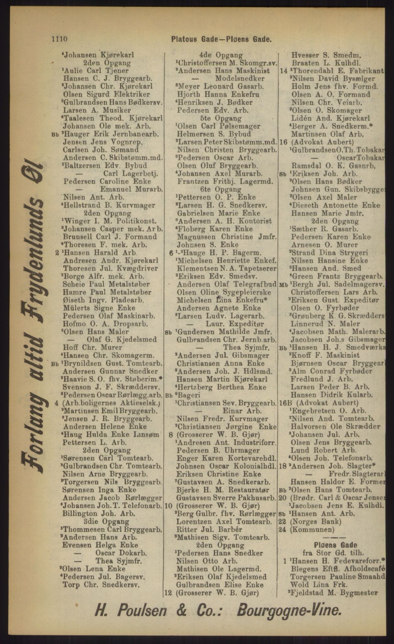 Kristiania/Oslo adressebok, PUBL/-, 1903, p. 1110