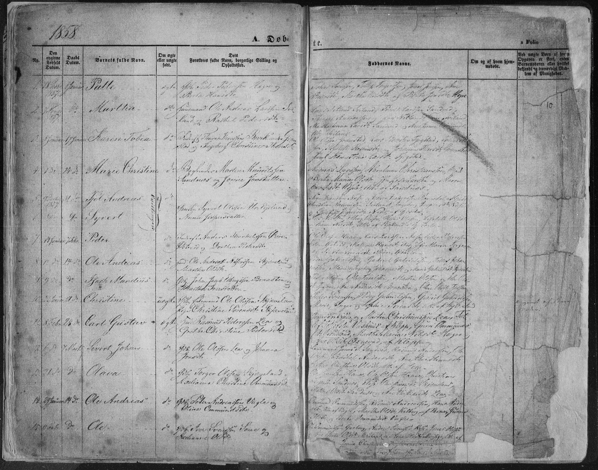 Høyland sokneprestkontor, AV/SAST-A-101799/001/30BA/L0010: Parish register (official) no. A 9.1, 1857-1877, p. 10