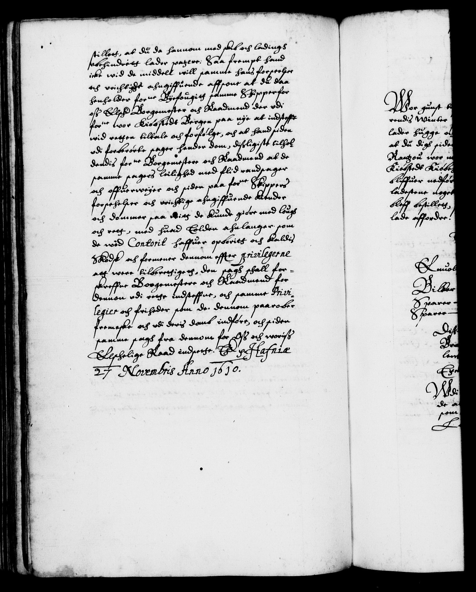 Danske Kanselli 1572-1799, RA/EA-3023/F/Fc/Fca/Fcab/L0003: Norske tegnelser (mikrofilm), 1596-1616, p. 395b