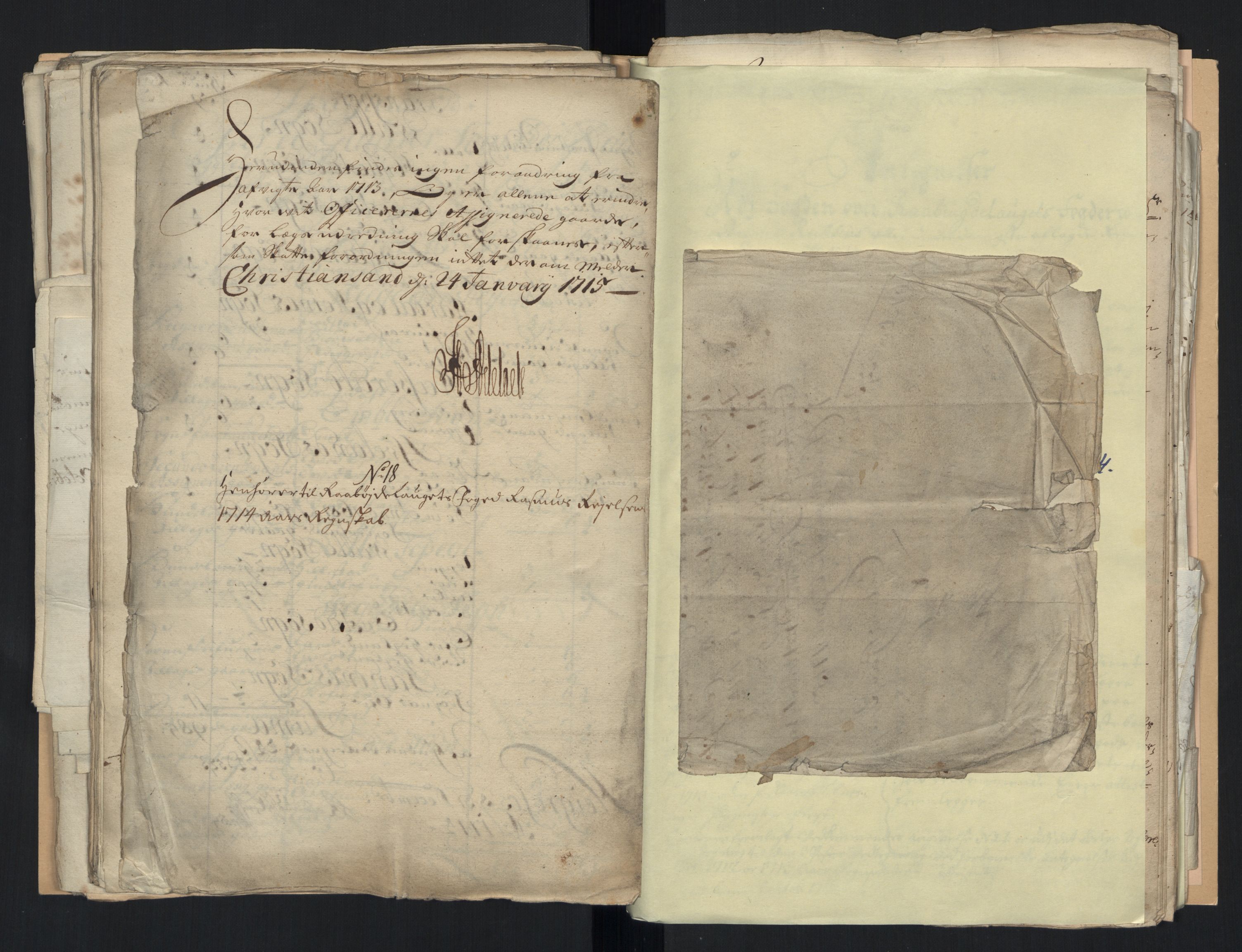 Rentekammeret inntil 1814, Reviderte regnskaper, Fogderegnskap, RA/EA-4092/R40/L2451: Fogderegnskap Råbyggelag, 1714-1715, p. 137