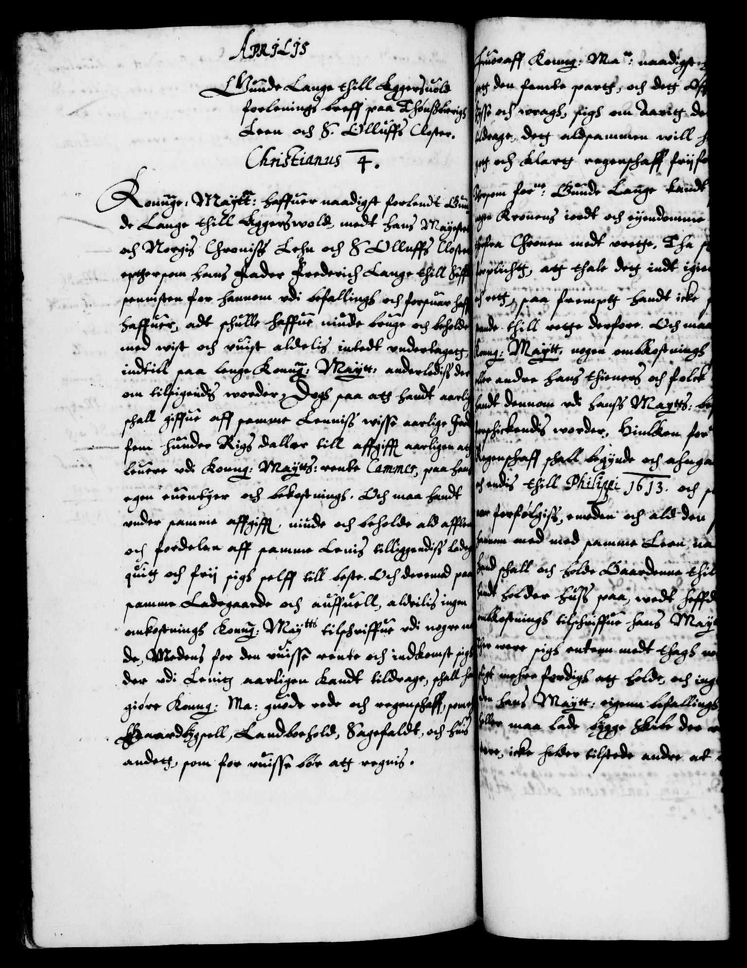 Danske Kanselli 1572-1799, AV/RA-EA-3023/F/Fc/Fca/Fcaa/L0003: Norske registre (mikrofilm), 1596-1616, p. 402b