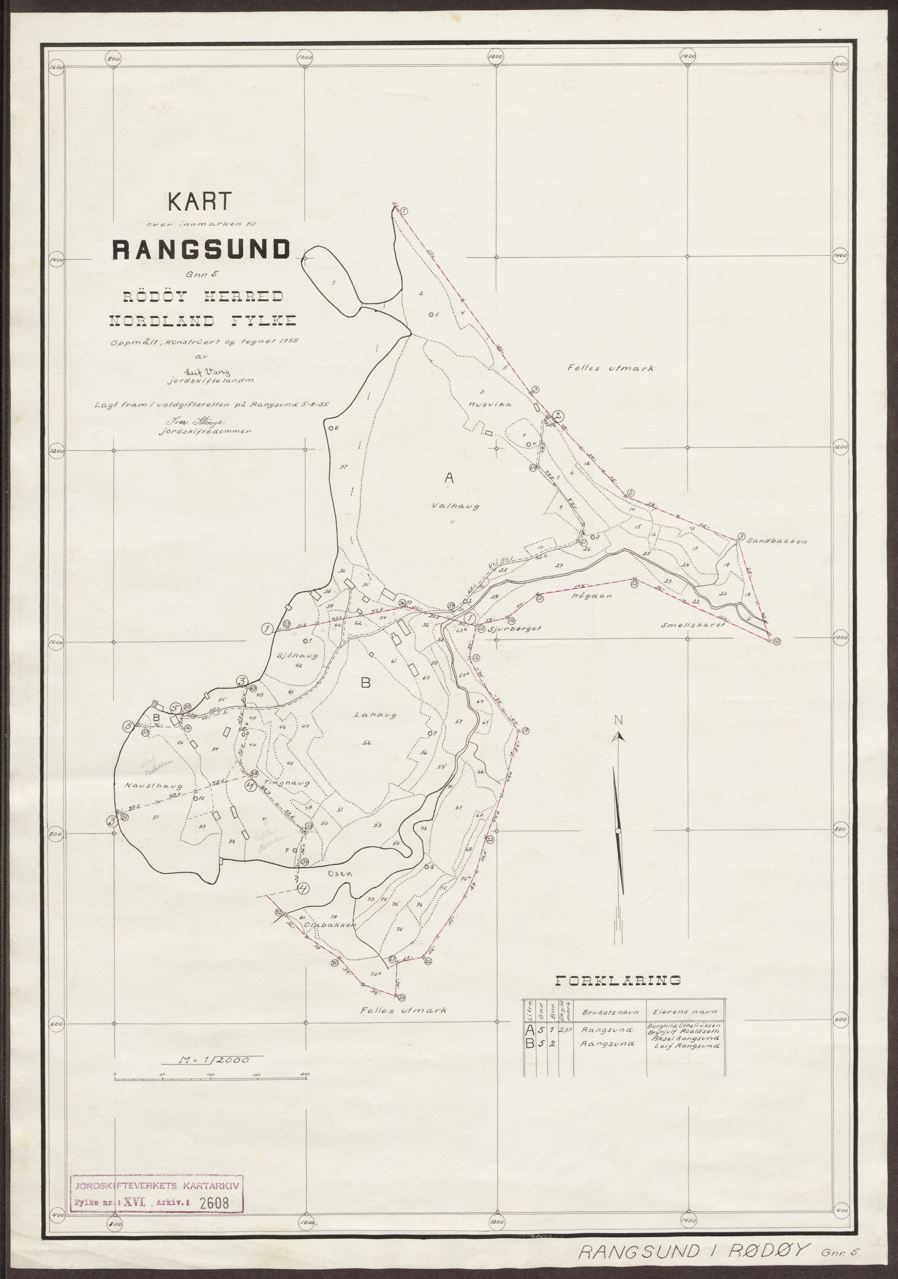 Jordskifteverkets kartarkiv, RA/S-3929/T, 1859-1988, p. 3330