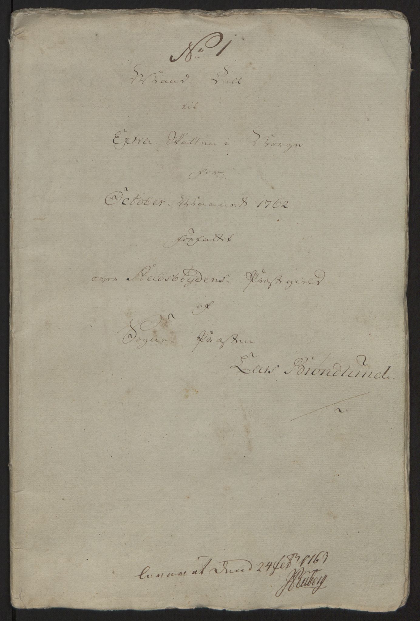 Rentekammeret inntil 1814, Reviderte regnskaper, Fogderegnskap, RA/EA-4092/R57/L3930: Ekstraskatten Fosen, 1762-1763, p. 311
