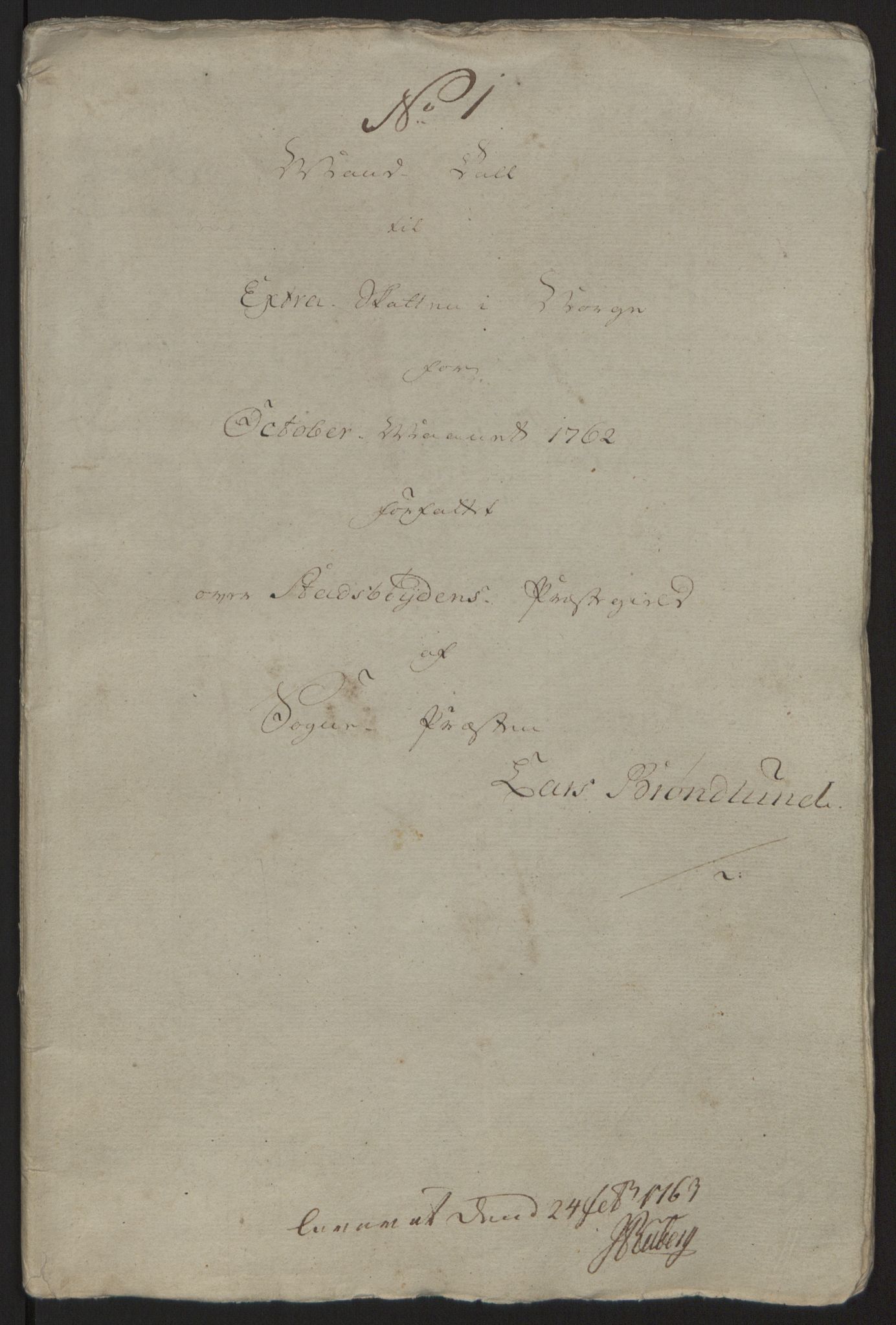 Rentekammeret inntil 1814, Reviderte regnskaper, Fogderegnskap, AV/RA-EA-4092/R57/L3930: Ekstraskatten Fosen, 1762-1763, p. 311