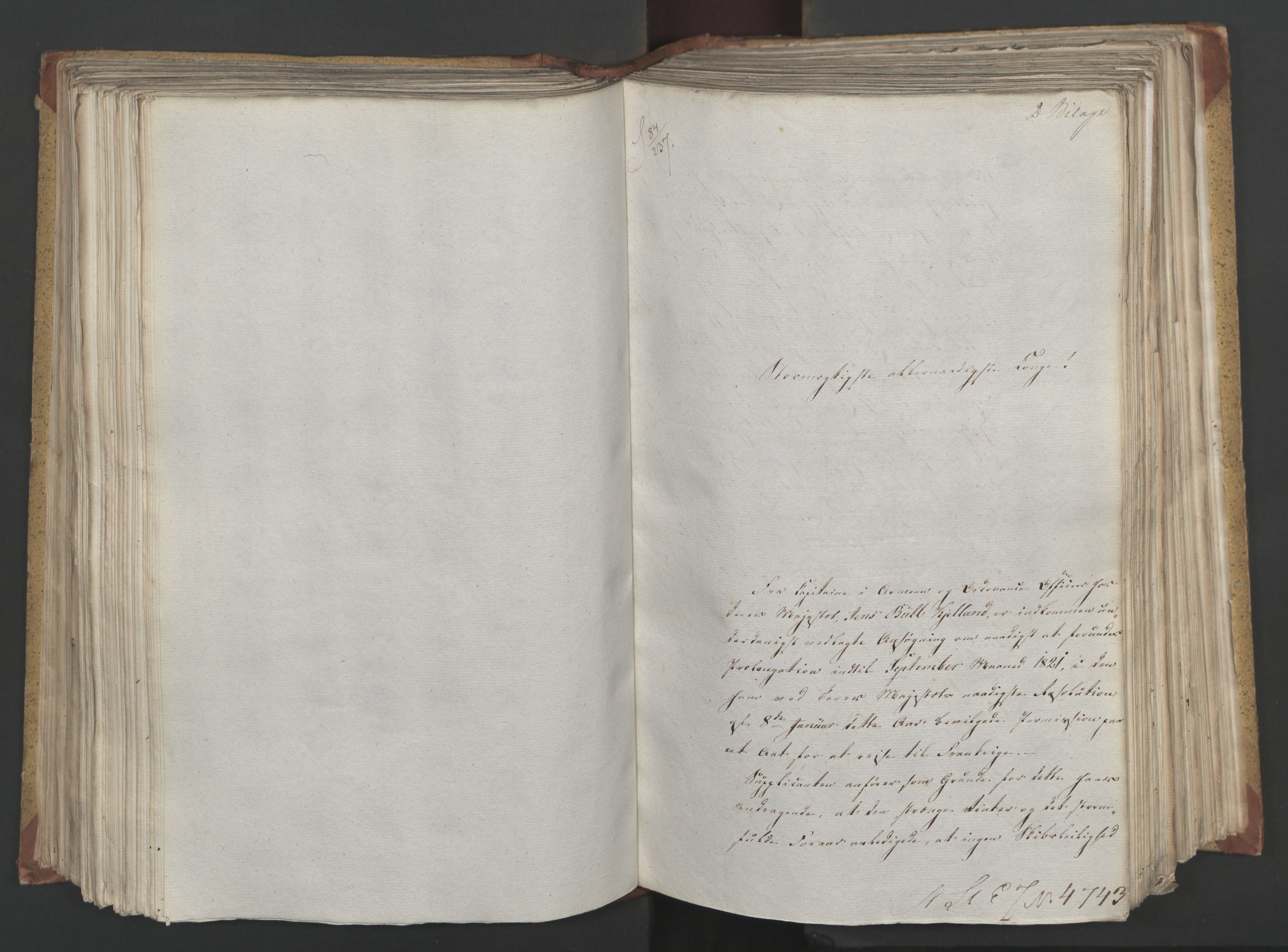 Statsrådsavdelingen i Stockholm, AV/RA-S-1003/D/Da/L0024: Regjeringsinnstillinger nr. 4663-4873, 1820, p. 233