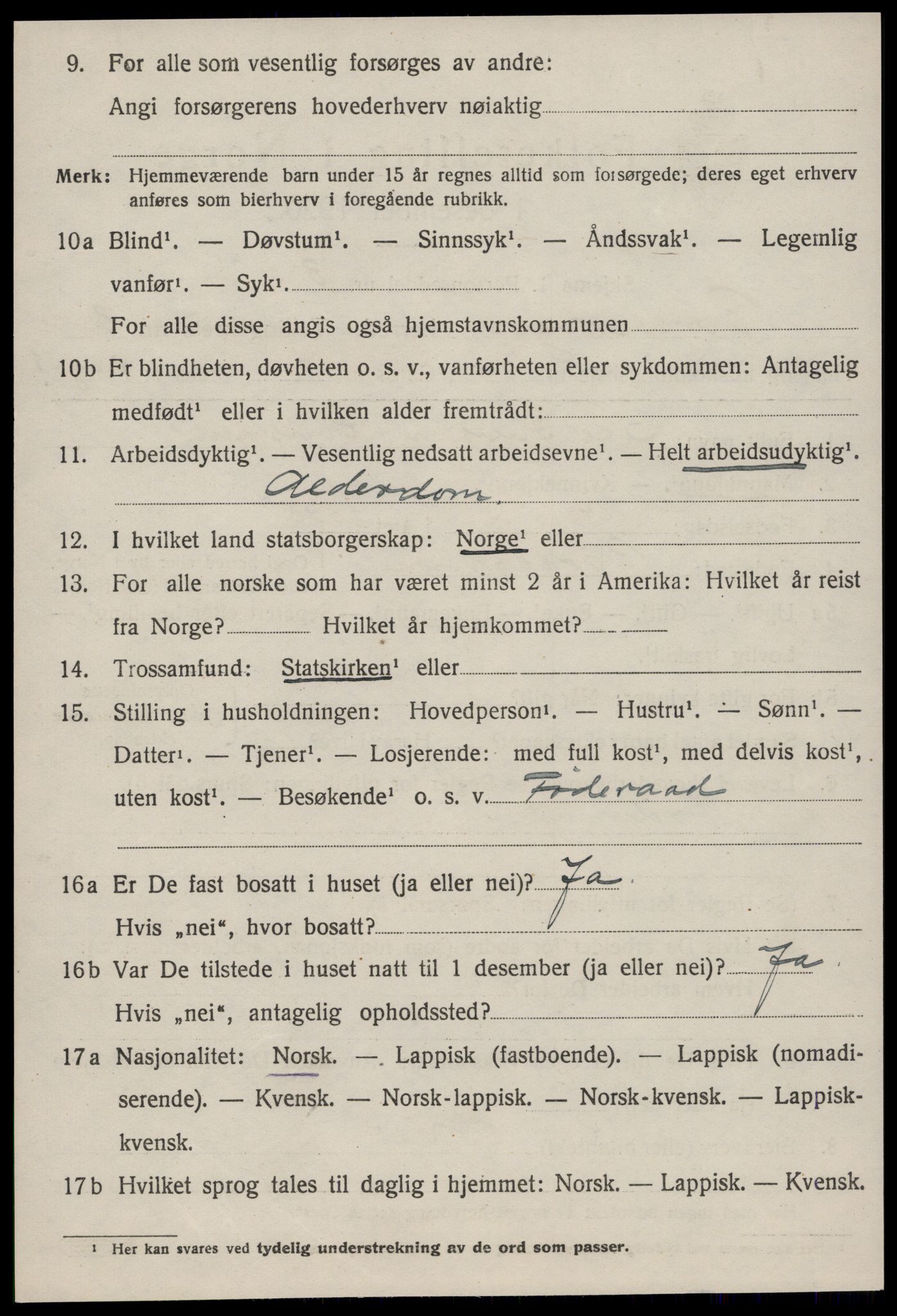 SAT, 1920 census for Børseskogn, 1920, p. 2267