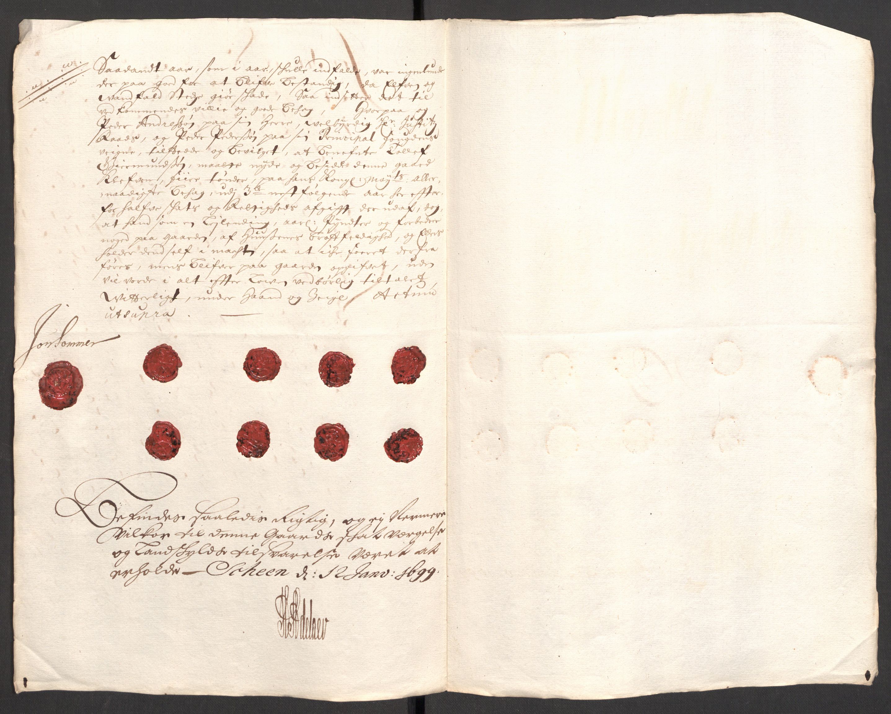 Rentekammeret inntil 1814, Reviderte regnskaper, Fogderegnskap, AV/RA-EA-4092/R36/L2099: Fogderegnskap Øvre og Nedre Telemark og Bamble, 1698, p. 247