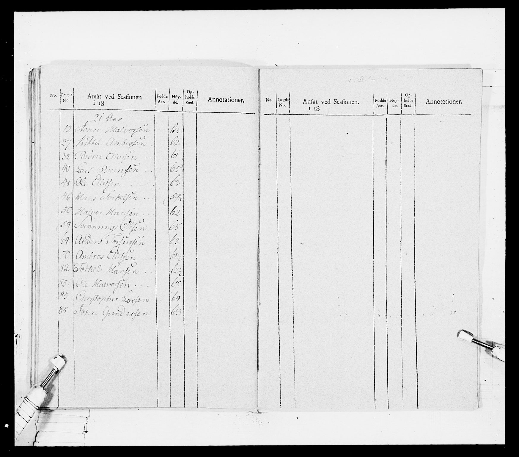 Generalitets- og kommissariatskollegiet, Det kongelige norske kommissariatskollegium, RA/EA-5420/E/Eh/L0114: Telemarkske nasjonale infanteriregiment, 1789-1802, p. 501