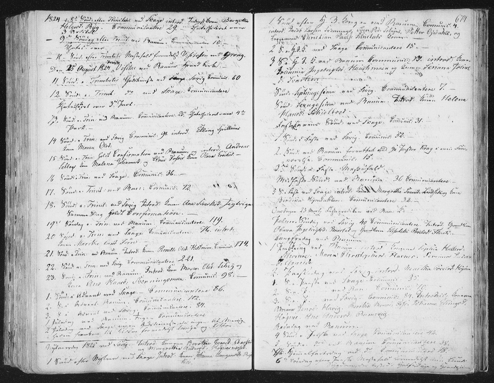 Ministerialprotokoller, klokkerbøker og fødselsregistre - Nord-Trøndelag, SAT/A-1458/764/L0552: Parish register (official) no. 764A07b, 1824-1865, p. 674