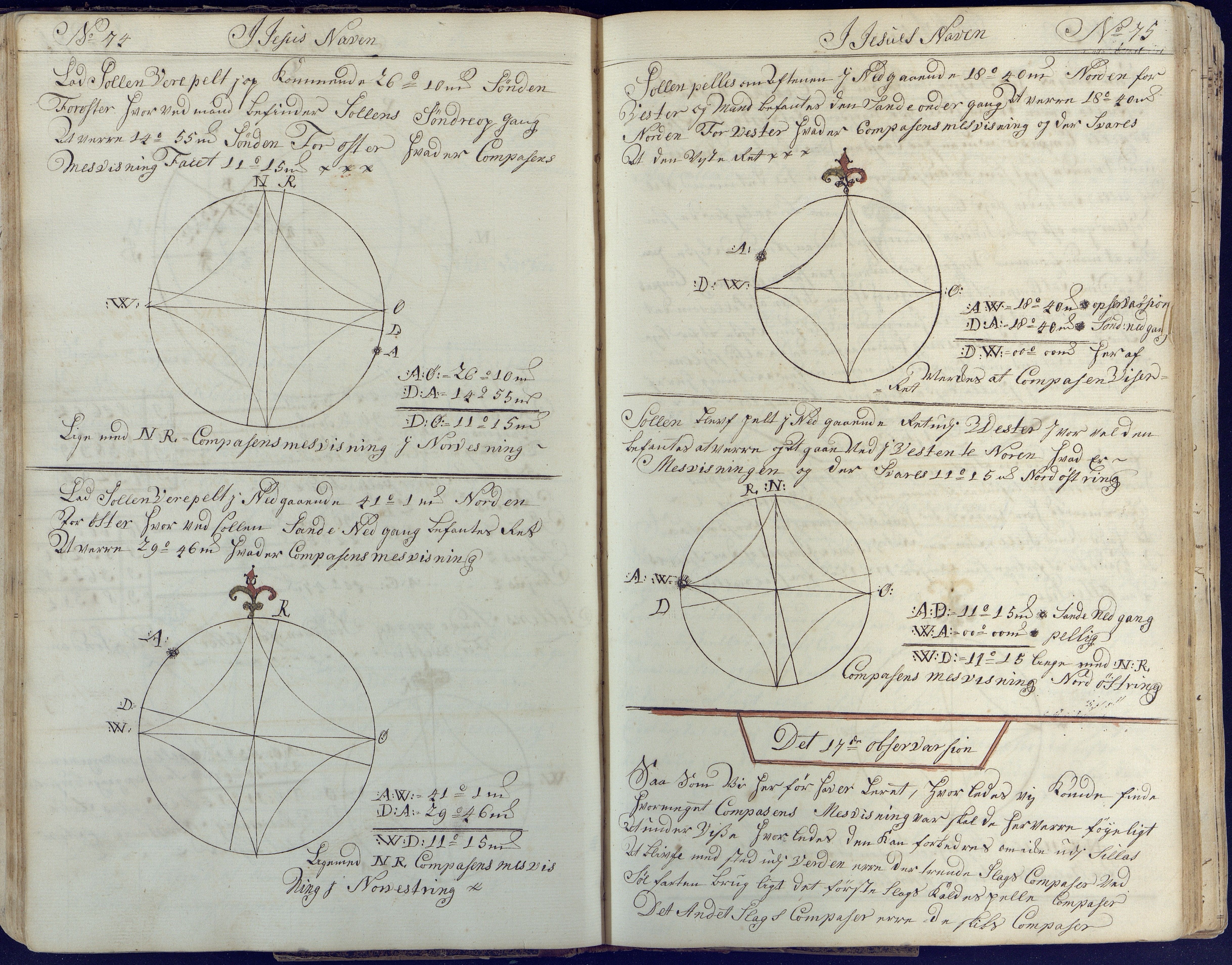 Fartøysarkivet, AAKS/PA-1934/F/L0176/0005: Flere fartøy (se mappenivå) / Ingeborg Maria (snov), 1766-1768, p. 74-75