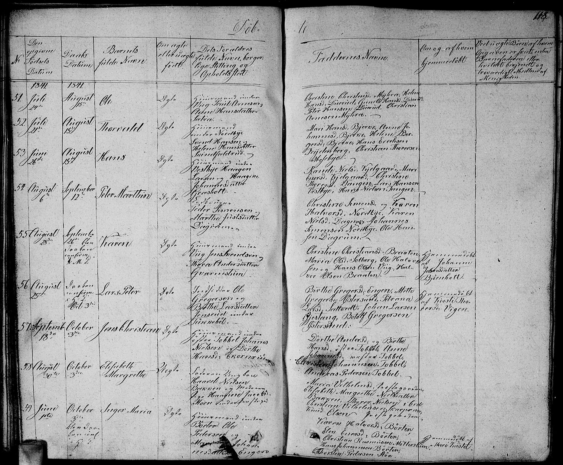 Enebakk prestekontor Kirkebøker, SAO/A-10171c/G/Ga/L0003: Parish register (copy) no. I 3, 1833-1849, p. 118